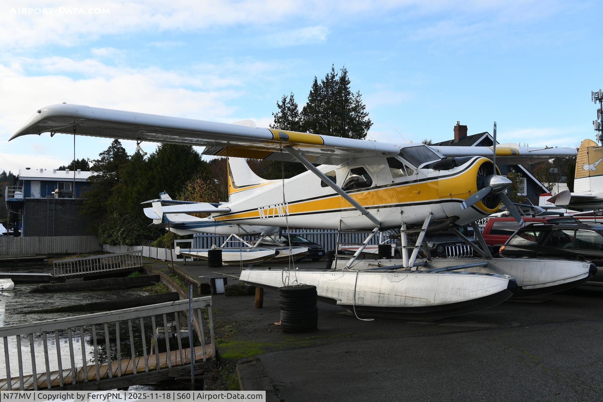 N77MV, 1957 De Havilland Canada U-6A Beaver C/N 1273, DHC 2 Beaver