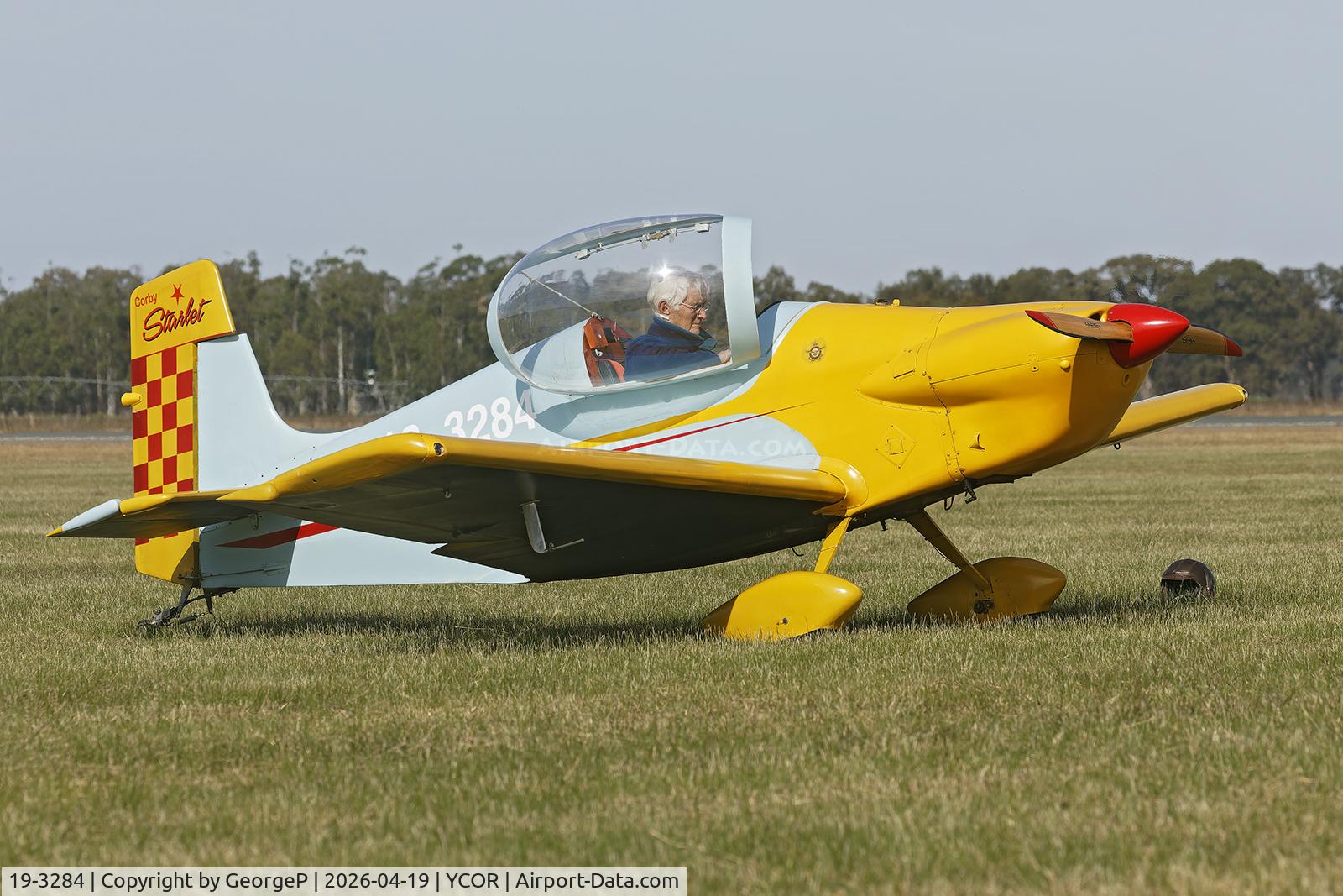 19-3284, 2000 Corby CJ-1 Starlet C/N 51, Antique Aeroplane Assn of Australia National Fly-in.