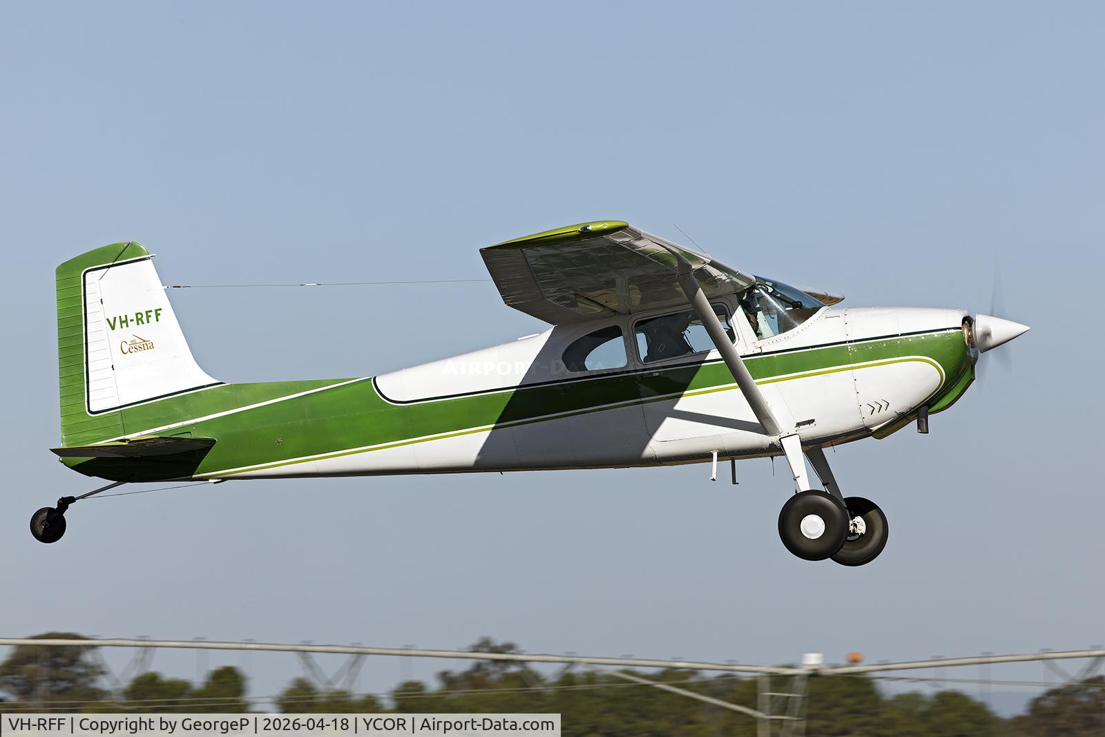 VH-RFF, 1958 Cessna 180A C/N 50162, Antique Aeroplane Assn of Australia National Fly-in.