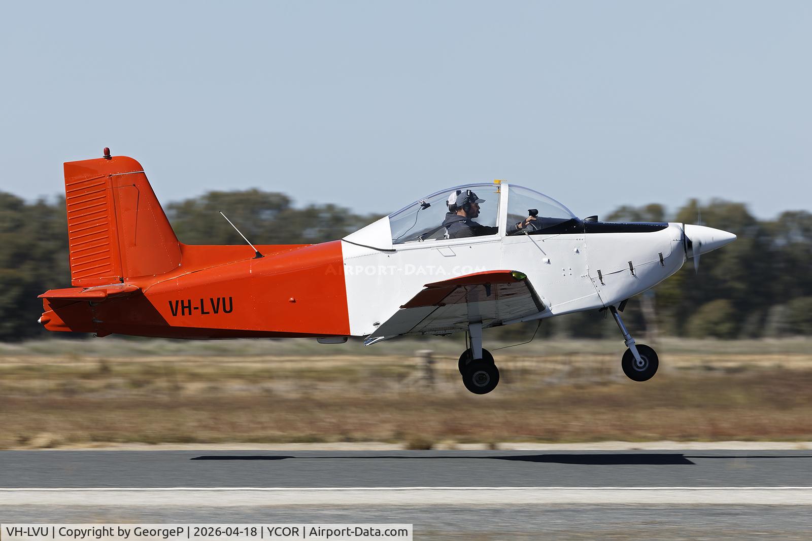 VH-LVU, 1963 Victa AIRTOURER 115 C/N 12, Antique Aeroplane Assn of Australia National Fly-in.