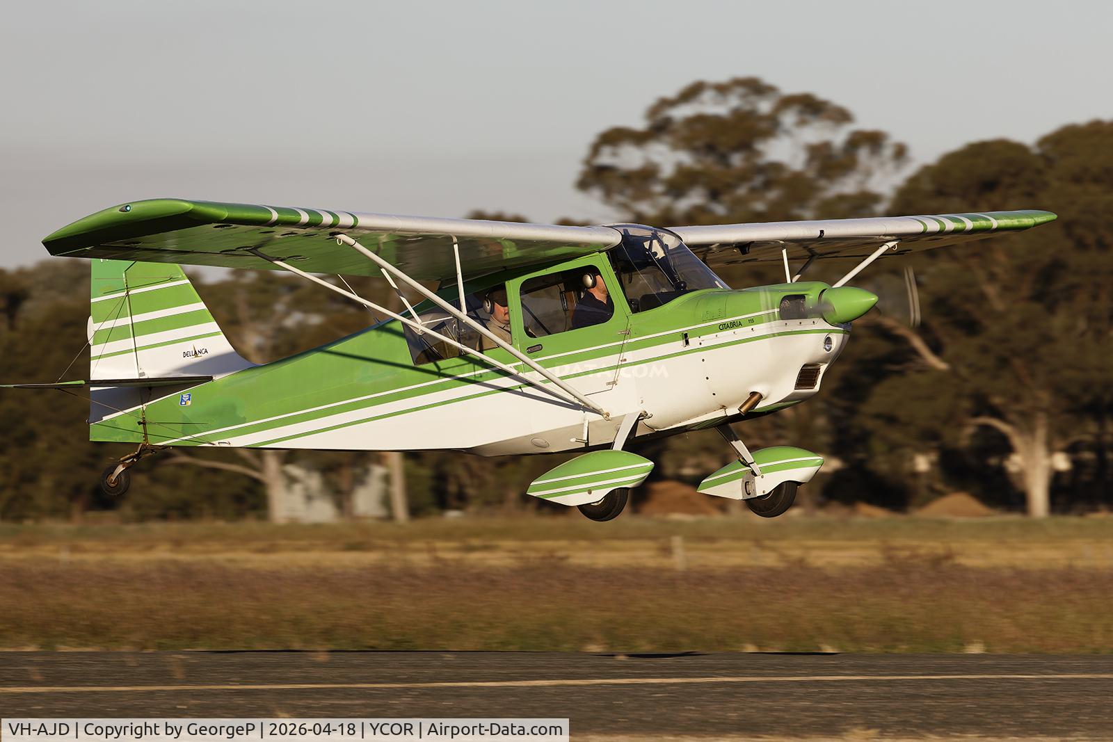 VH-AJD, 1979 Champion 7ECA Citabria C/N 1295-79, Antique Aeroplane Assn of Australia National Fly-in.
