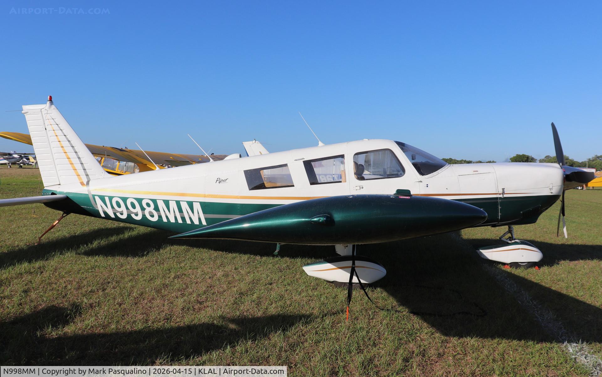 N998MM, 1968 Piper PA-32-260 Cherokee Six C/N 32-1035, Piper PA-32-260