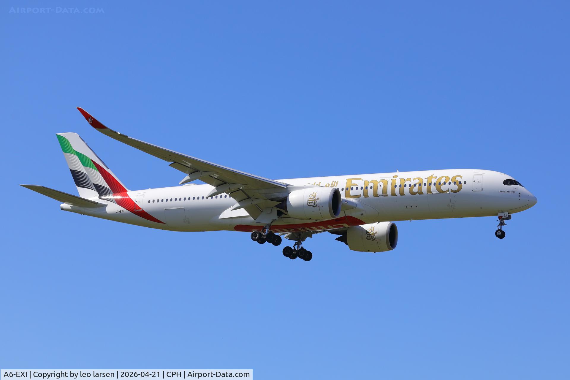 A6-EXI, 2024 Airbus A350-941 C/N 696, Copenhagen  21.4.2026