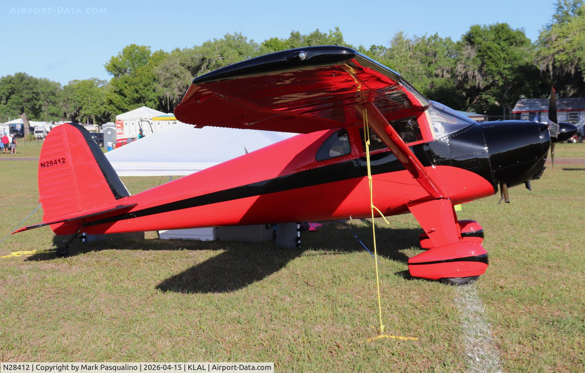 N28412, 1940 Luscombe 8A C/N 1279, Luscombe 8A