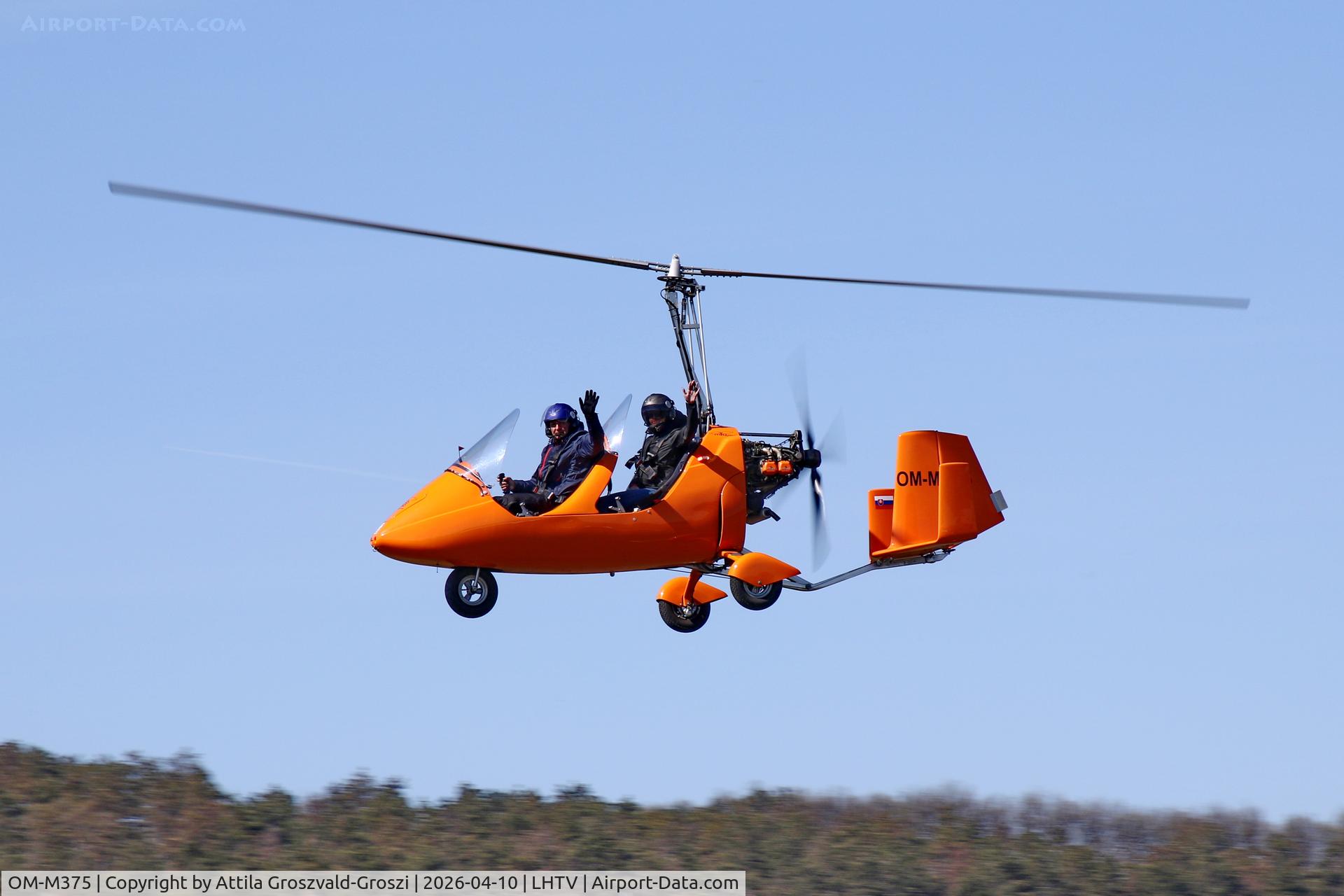 OM-M375, 2018 AutoGyro Europe MTOsport C/N M01155, LHTV - Tótvázsony-Kövesgyürpuszta Airport, Hungary