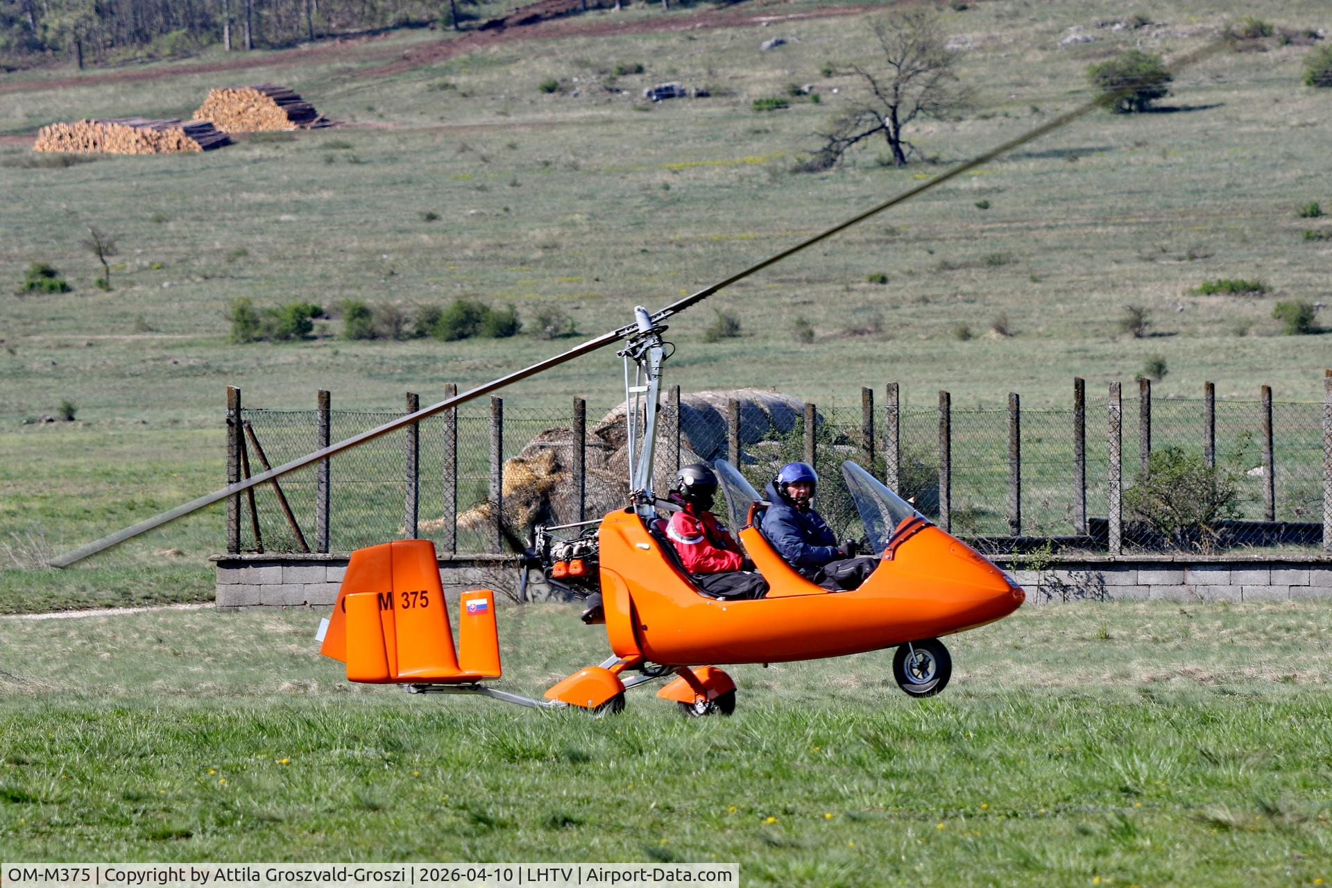 OM-M375, 2018 AutoGyro Europe MTOsport C/N M01155, LHTV - Tótvázsony-Kövesgyürpuszta Airport, Hungary