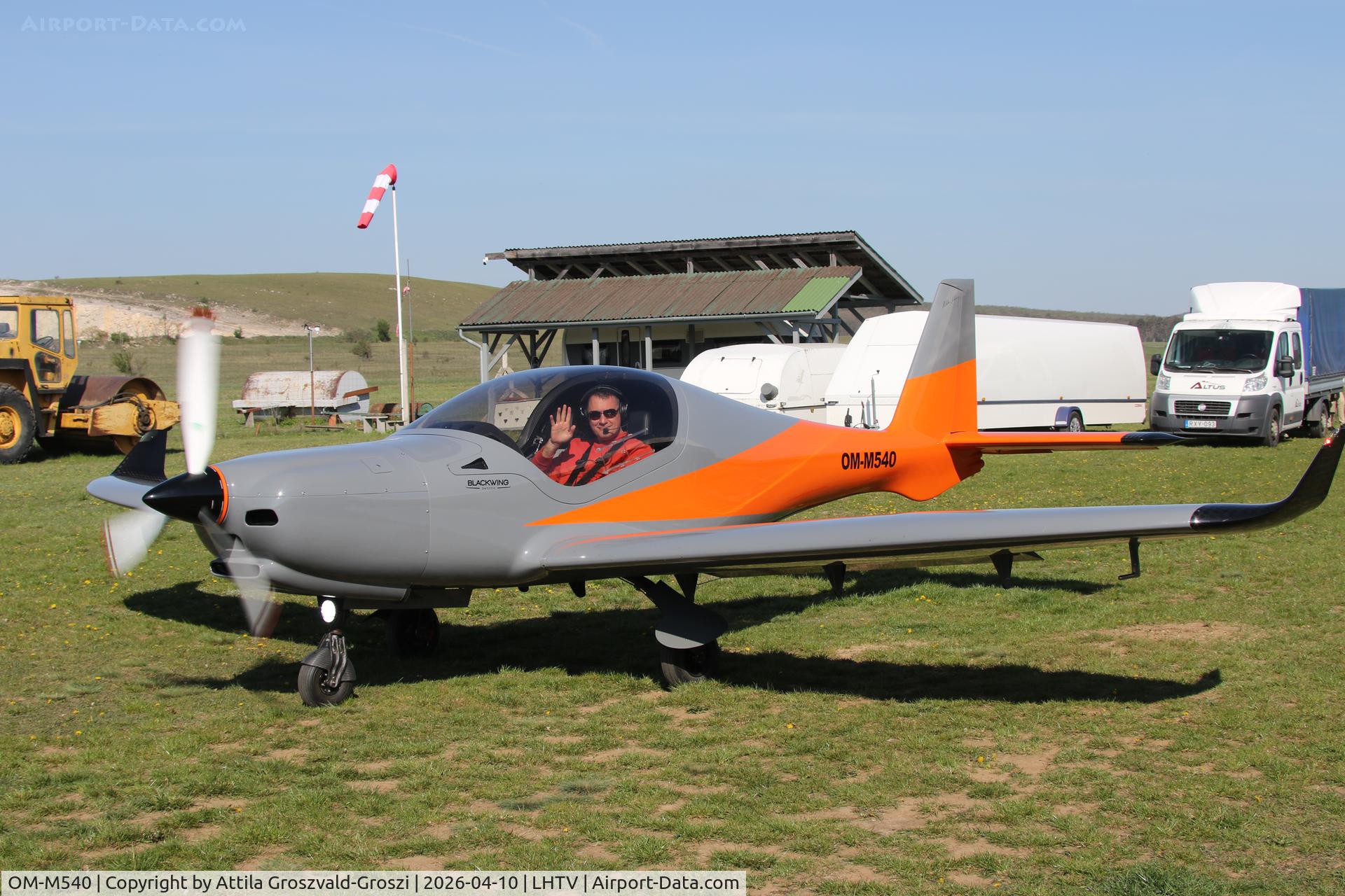 OM-M540, 2023 BlackWing BW 635RG C/N 022, LHTV - Tótvázsony-Kövesgyürpuszta Airport, Hungary