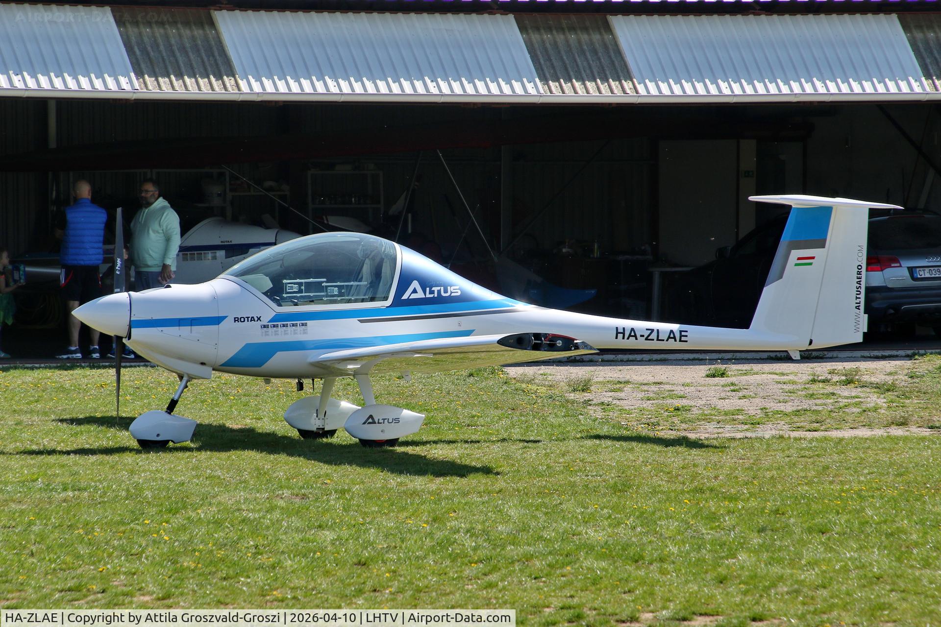 HA-ZLAE, 2026 Altus Aero Altus ST C/N 006, LHTV - Tótvázsony-Kövesgyürpuszta Airport, Hungary