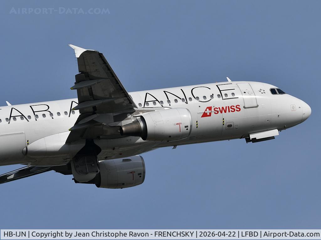 HB-IJN, 1996 Airbus A320-214 C/N 643, Bordeaux (BOD)	Zurich (ZRH)	LX551