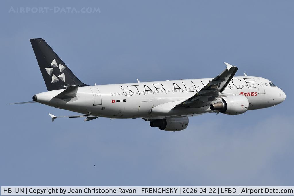 HB-IJN, 1996 Airbus A320-214 C/N 643, Bordeaux (BOD)	Zurich (ZRH)	LX551