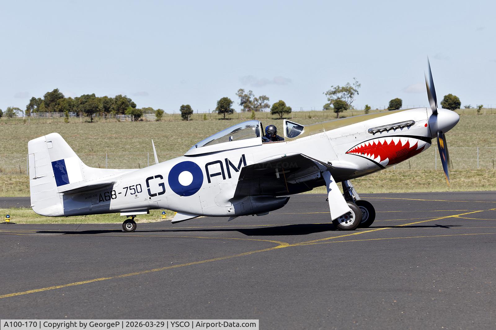 A100-170, Commonwealth Aircraft Corporation CA-18 Mk 23 C/N 1497, Warbirds Over Scone 2026.