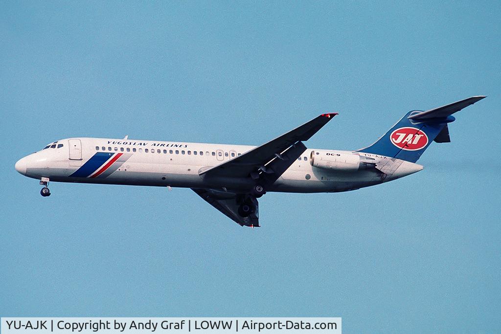 YU-AJK, 1973 Douglas DC-9-32 C/N 47568, JAT DC9-32