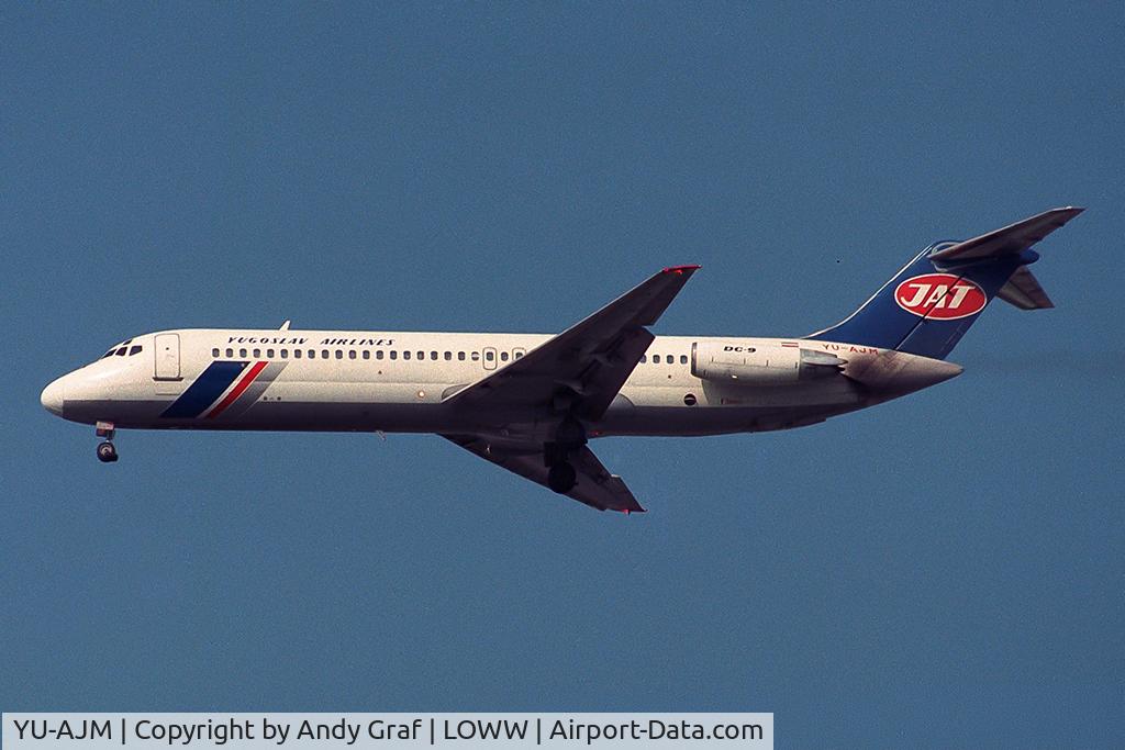 YU-AJM, 1973 McDonnell Douglas DC-9-32 C/N 47582, JAT DC9-32