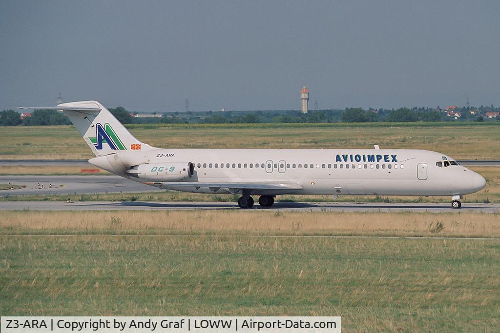 Z3-ARA, 1971 Douglas DC-9-33(RC) C/N 47530, Avioimpex DC9-33