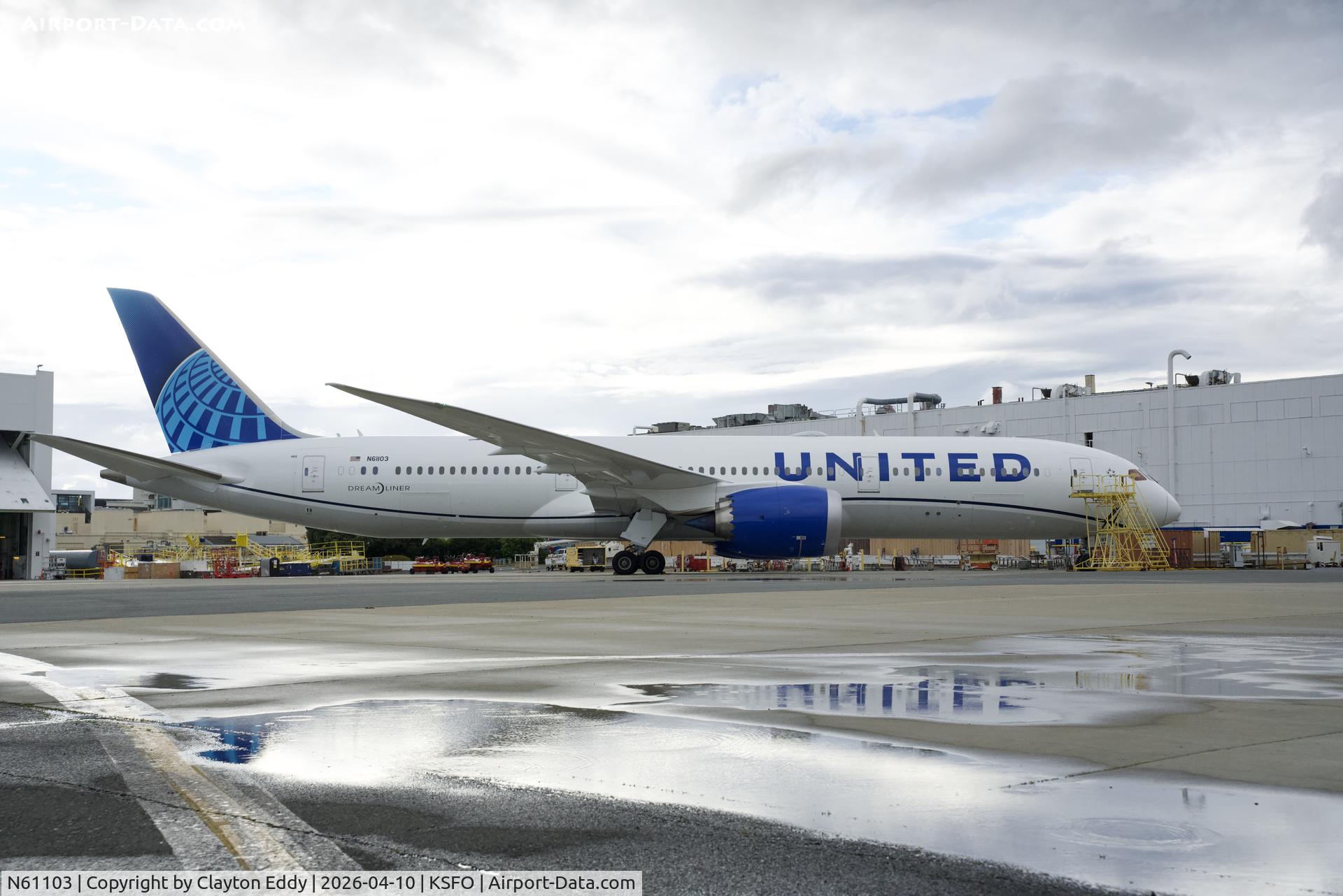 N61103, 2026 Boeing 787-9 Dreamliner Dreamliner C/N 68649, SFO 2026