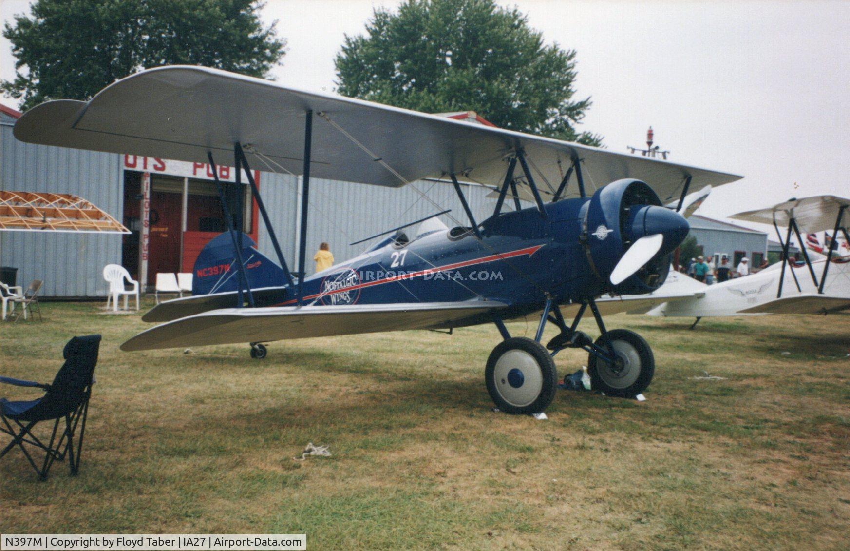 N397M, 1929 Curtiss-Wright Travel Air E-4000 C/N 1317, Blakesburg AAA-APM Fly In