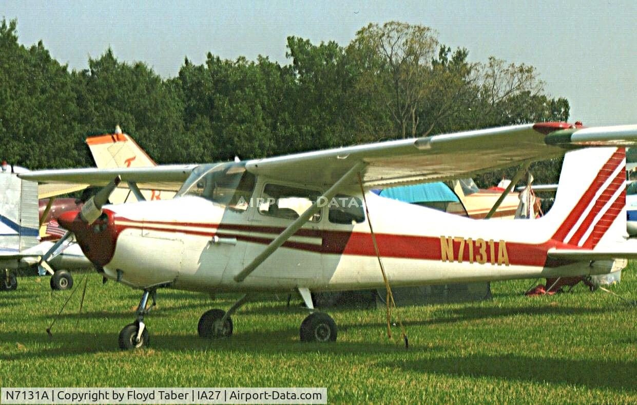 N7131A, 1956 Cessna 172 C/N 29231, Blakesburg AAA-APM Fly In