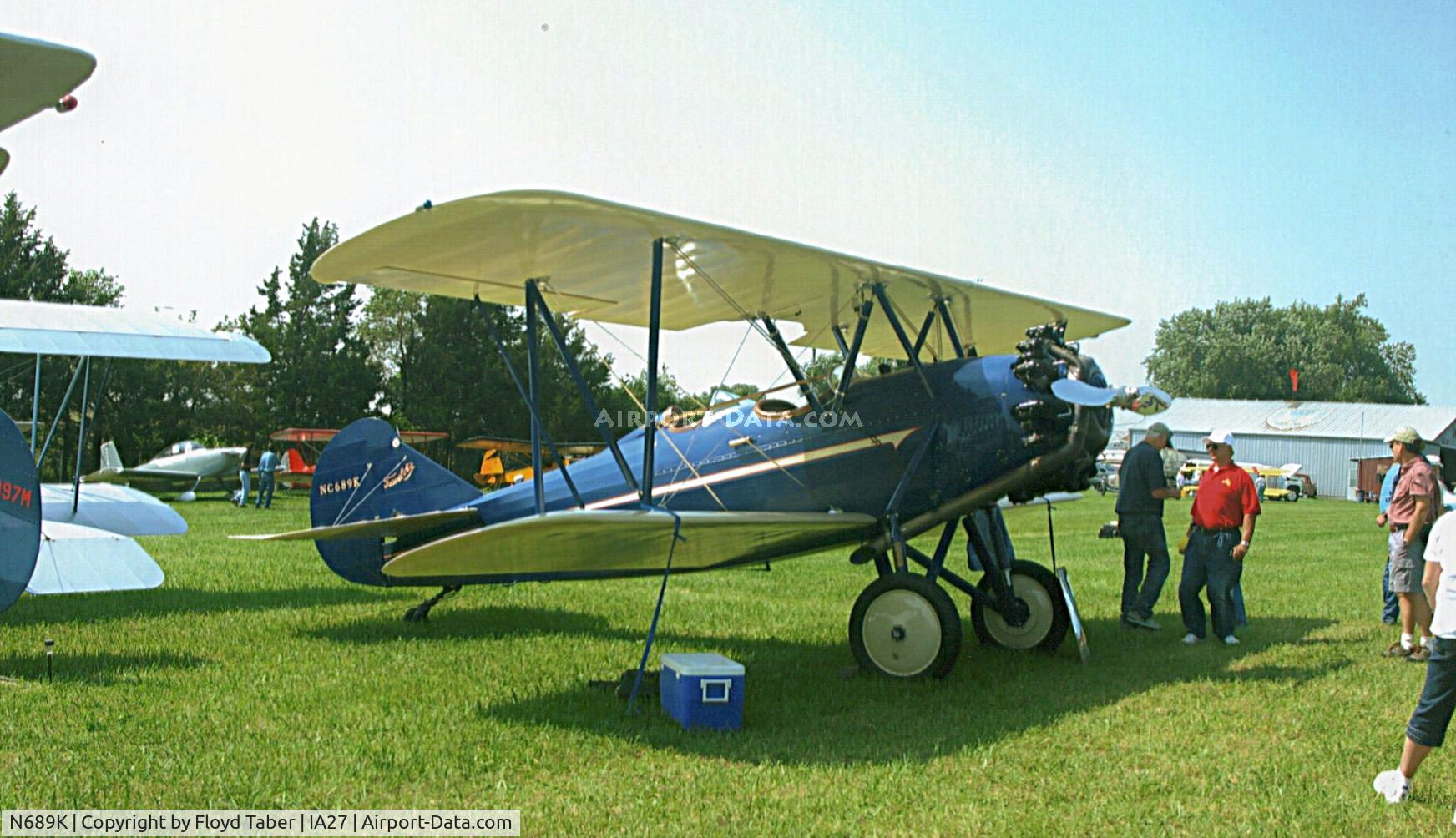 N689K, 1929 Curtiss-Wright Travel Air 4-D C/N 1270, Blakesburg AAA-APM Fly In