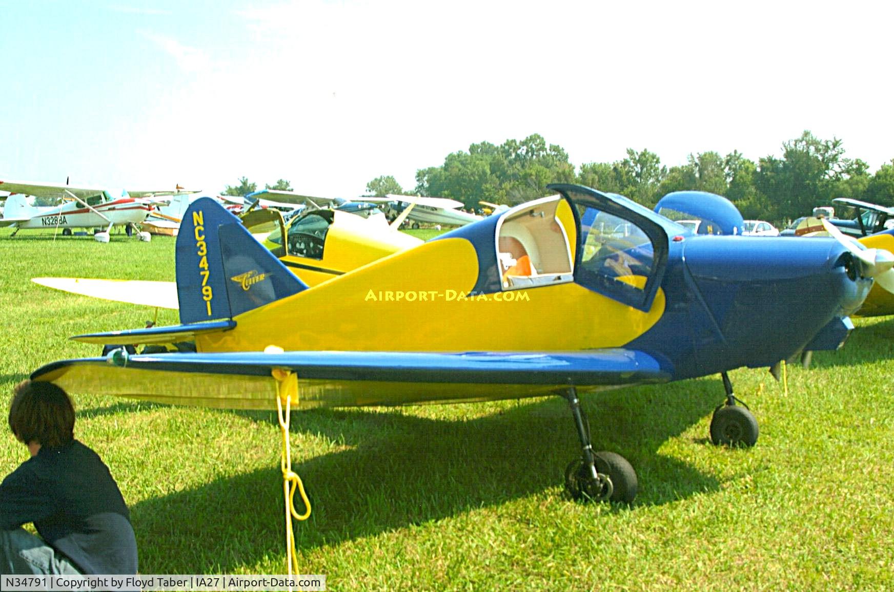 N34791, 1941 Culver LCA C/N 243, Blakesburg AAA-APM Fly In