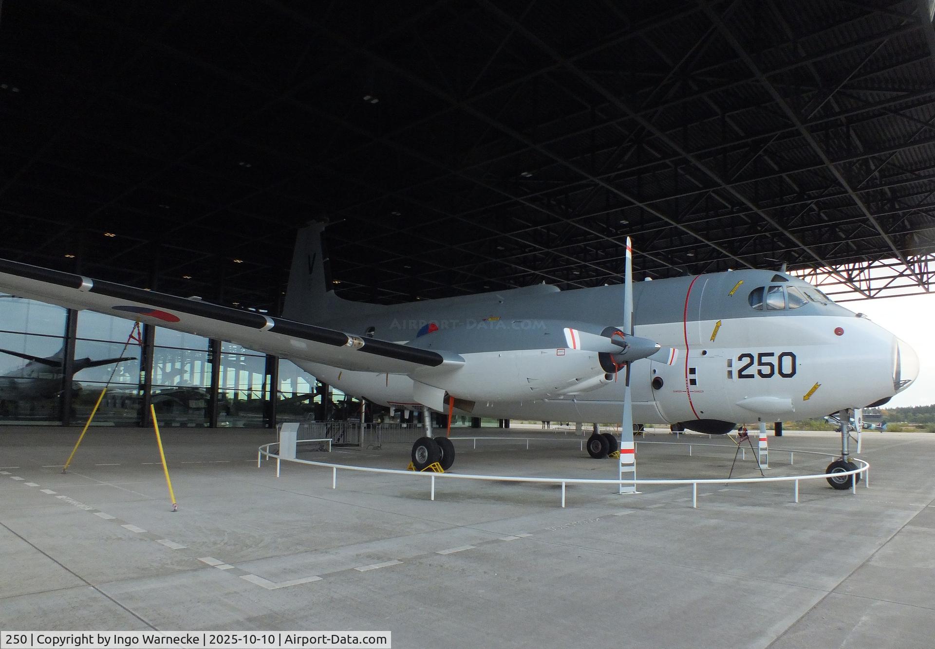 250, Breguet SP-13A Atlantic C/N 55, Breguet Br.1150 Atlantic (SP-13A) at the Nationaal Militair Museum / National Military Museum, Soesterberg