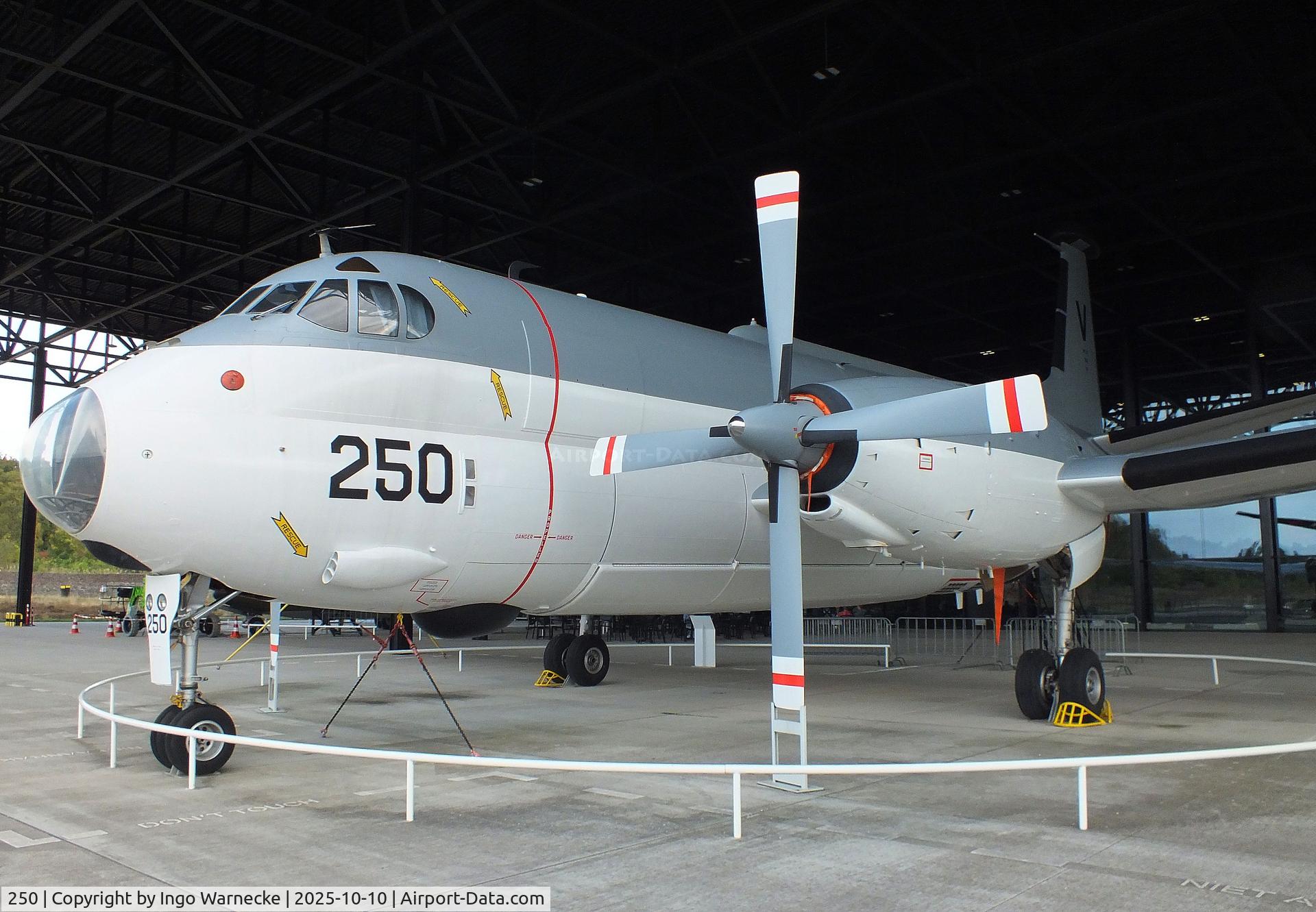 250, Breguet SP-13A Atlantic C/N 55, Breguet Br.1150 Atlantic (SP-13A) at the Nationaal Militair Museum / National Military Museum, Soesterberg