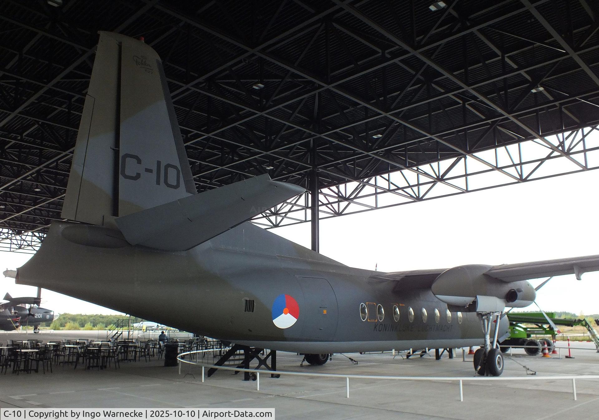 C-10, 1960 Fokker F-27-300M Troopship C/N 10160, Fokker F27-300M Troopship at the Nationaal Militair Museum / National Military Museum, Soesterberg