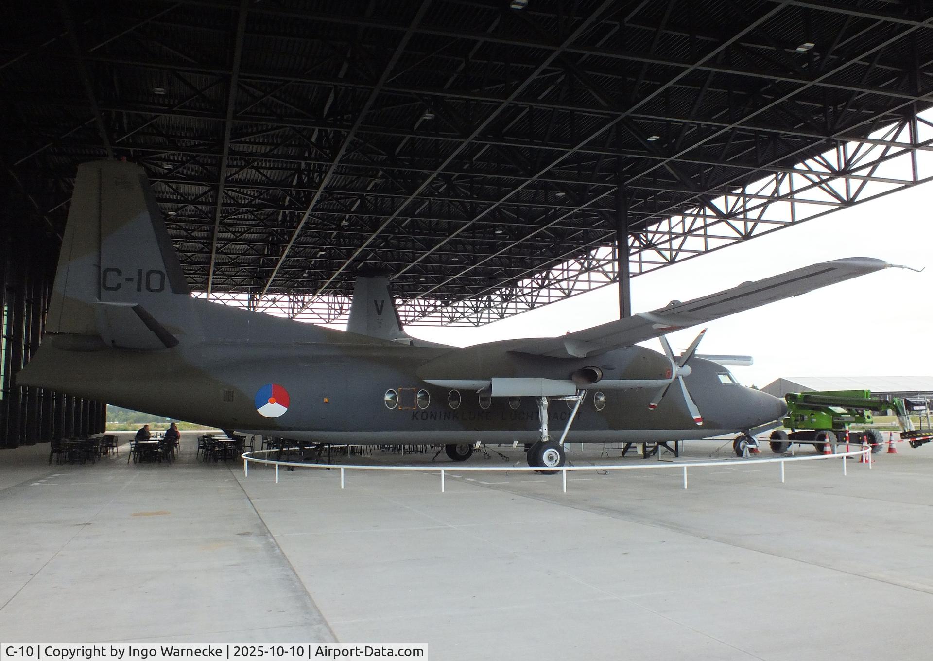 C-10, 1960 Fokker F-27-300M Troopship C/N 10160, Fokker F27-300M Troopship at the Nationaal Militair Museum / National Military Museum, Soesterberg