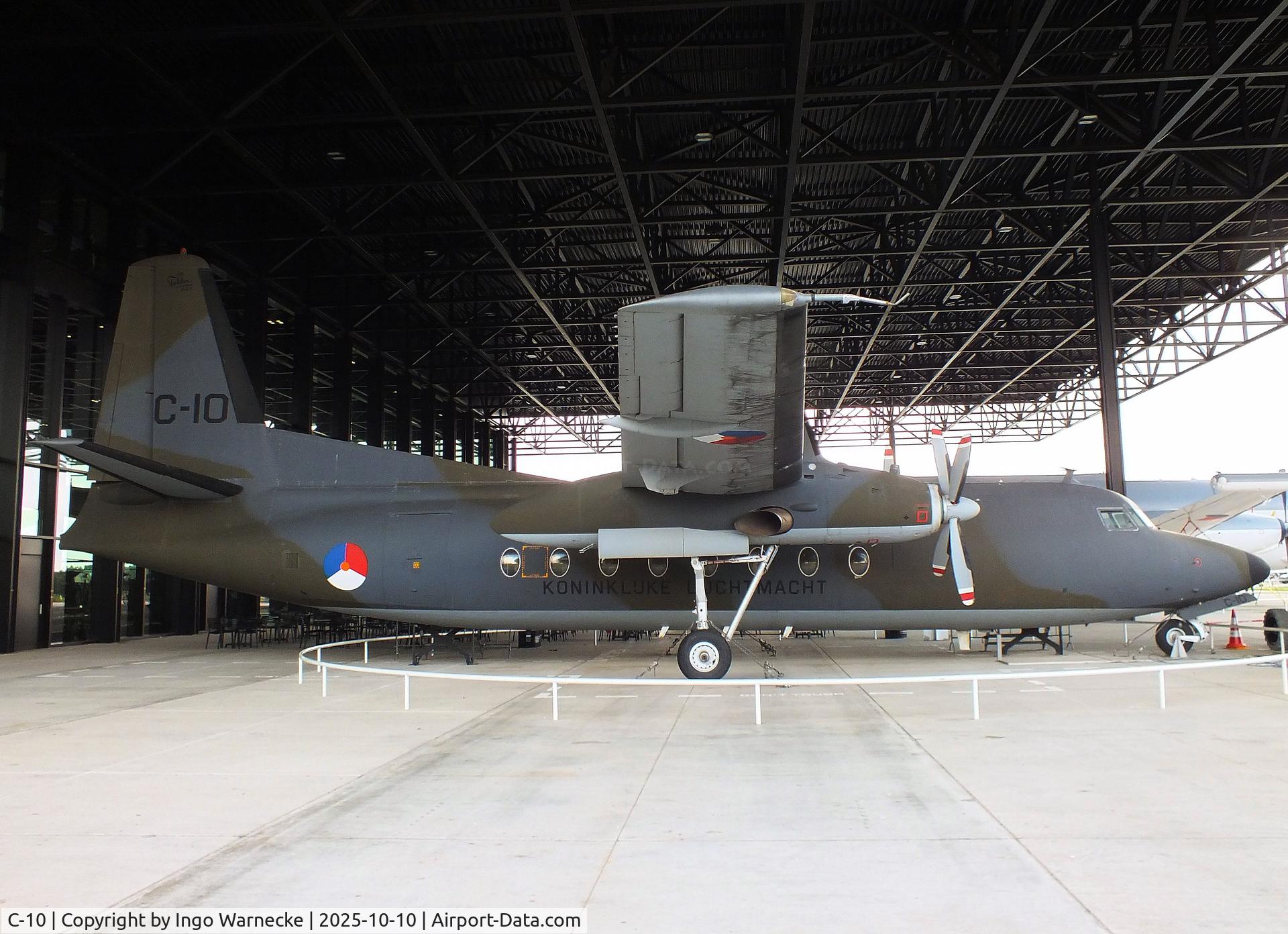 C-10, 1960 Fokker F-27-300M Troopship C/N 10160, Fokker F27-300M Troopship at the Nationaal Militair Museum / National Military Museum, Soesterberg