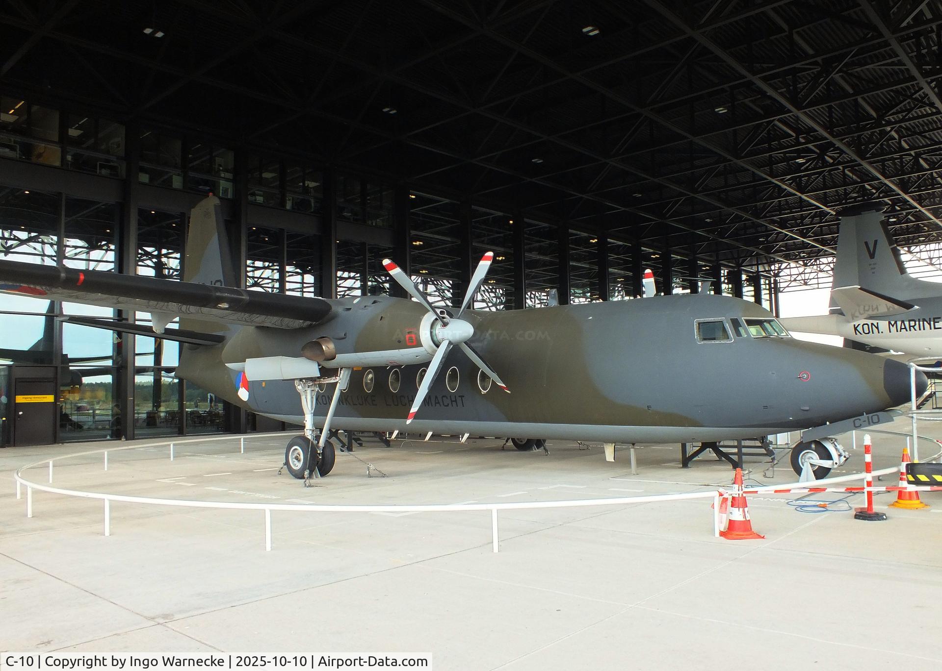 C-10, 1960 Fokker F-27-300M Troopship C/N 10160, Fokker F27-300M Troopship at the Nationaal Militair Museum / National Military Museum, Soesterberg
