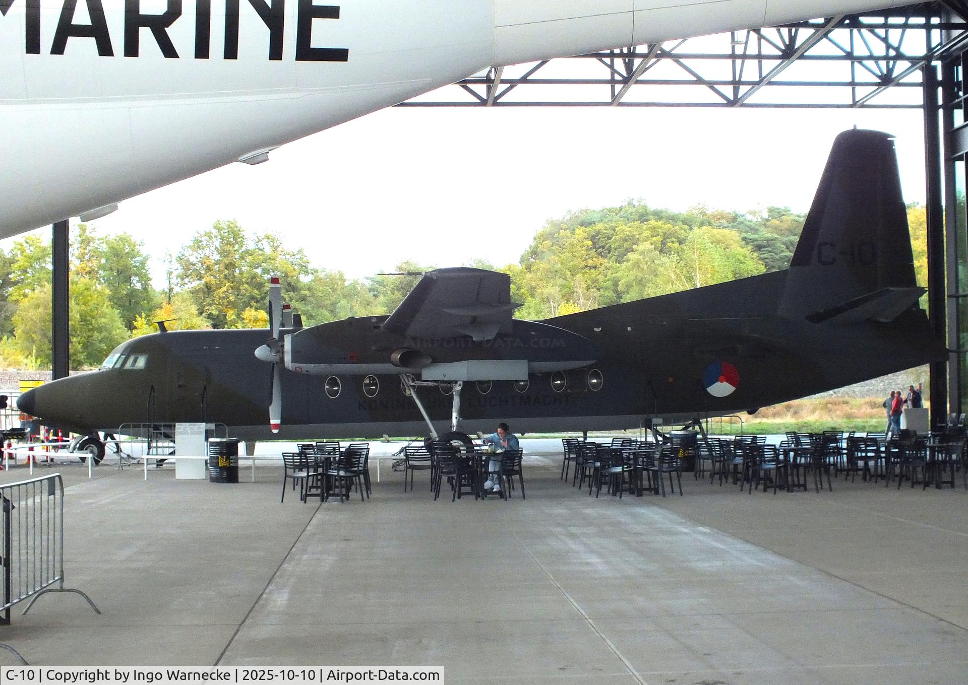 C-10, 1960 Fokker F-27-300M Troopship C/N 10160, Fokker F27-300M Troopship at the Nationaal Militair Museum / National Military Museum, Soesterberg