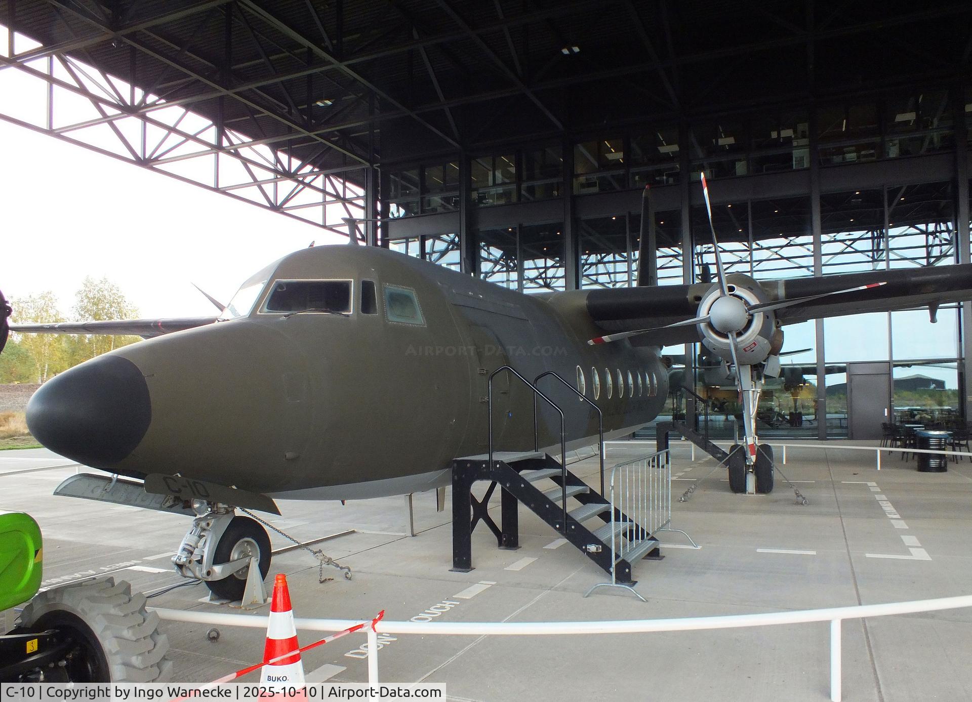 C-10, 1960 Fokker F-27-300M Troopship C/N 10160, Fokker F27-300M Troopship at the Nationaal Militair Museum / National Military Museum, Soesterberg