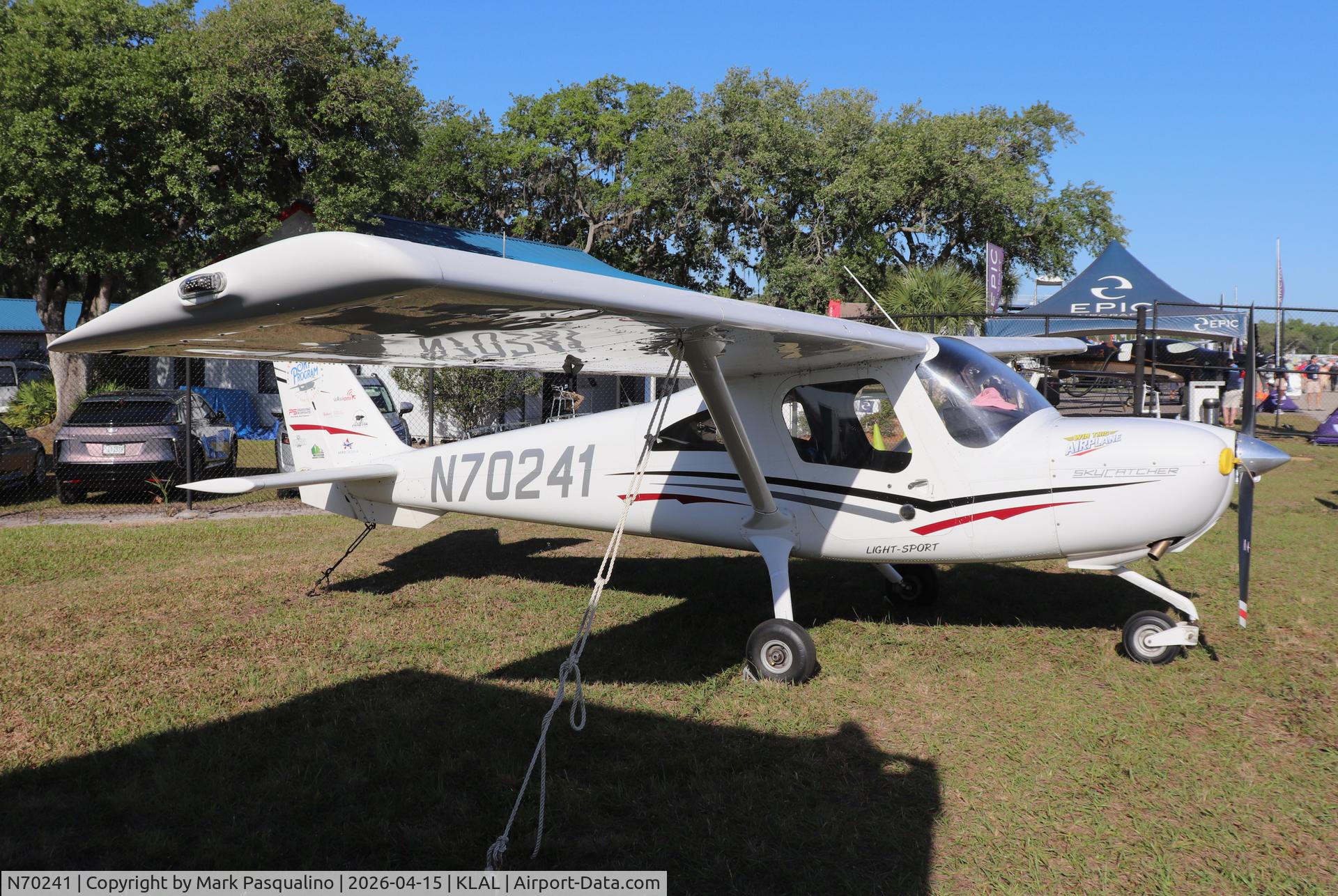 N70241, 2011 Cessna 162 Skycatcher C/N 16200067, Cessna 162