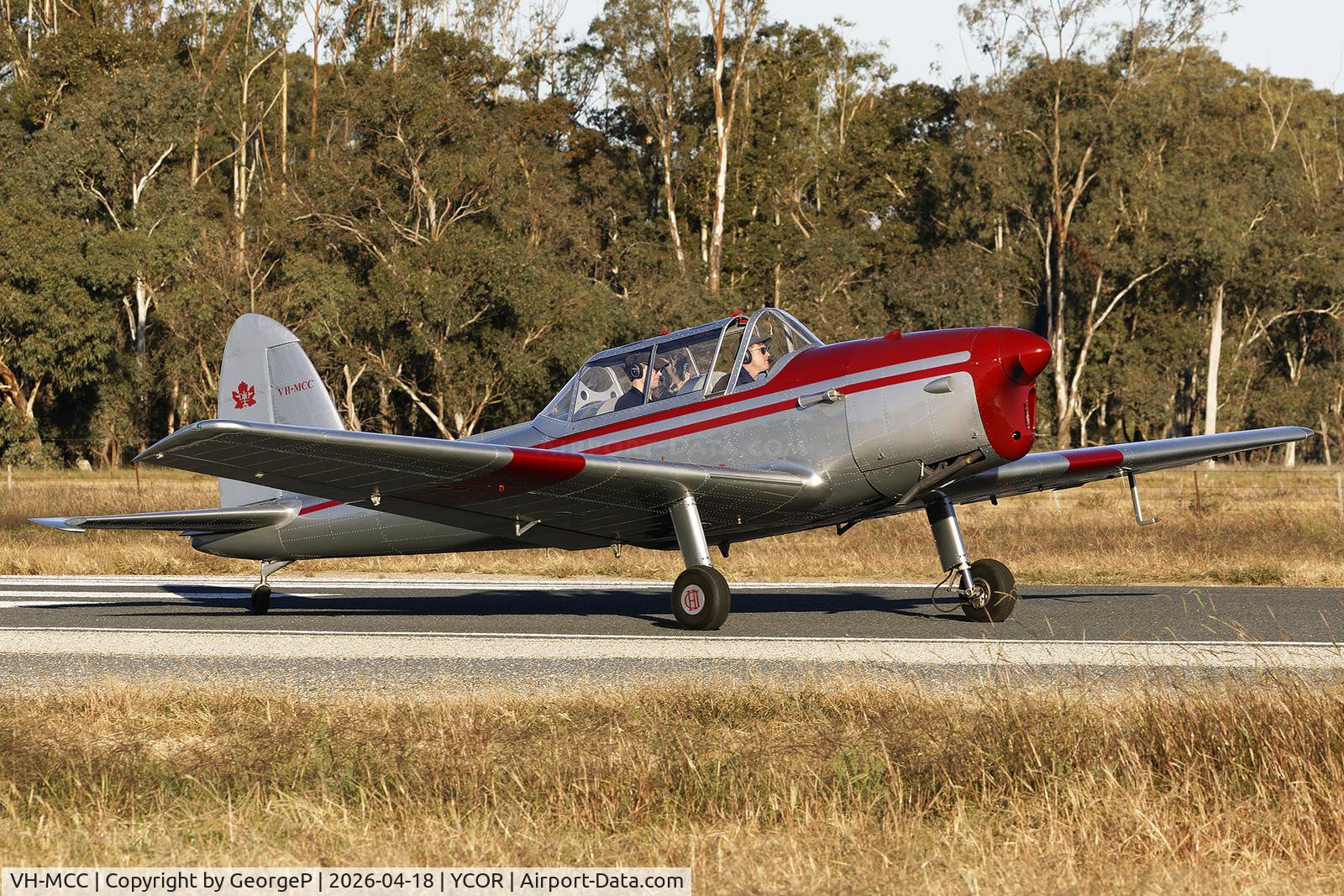 VH-MCC, 1947 DE HAVILLAND CANADA DHC-1A-1 C/N 22, Antique Aeroplane Assn of Australia National Fly-in.