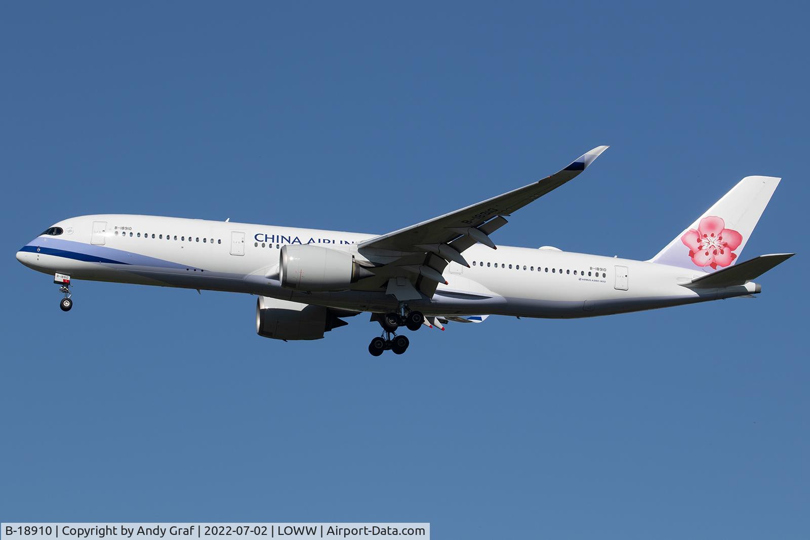 B-18910, 2017 Airbus A350-941 C/N 151, China Airlines A350-900