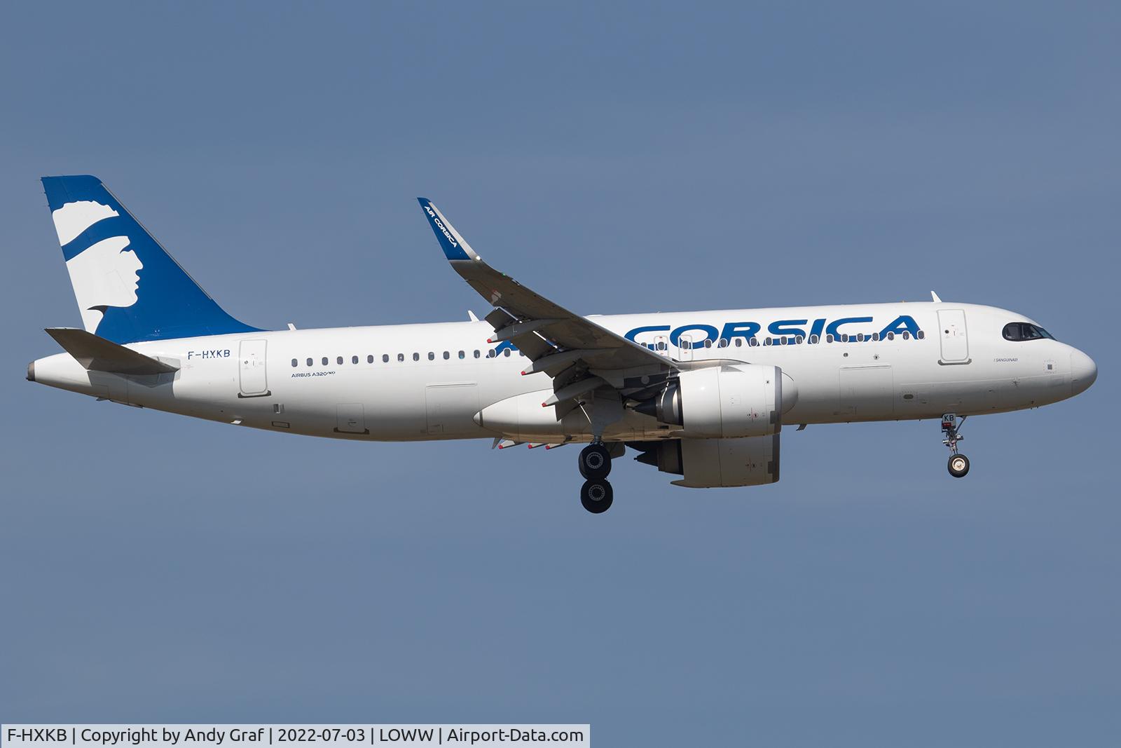 F-HXKB, 2019 Airbus A320-252N C/N 9348, Air Corsica A320N