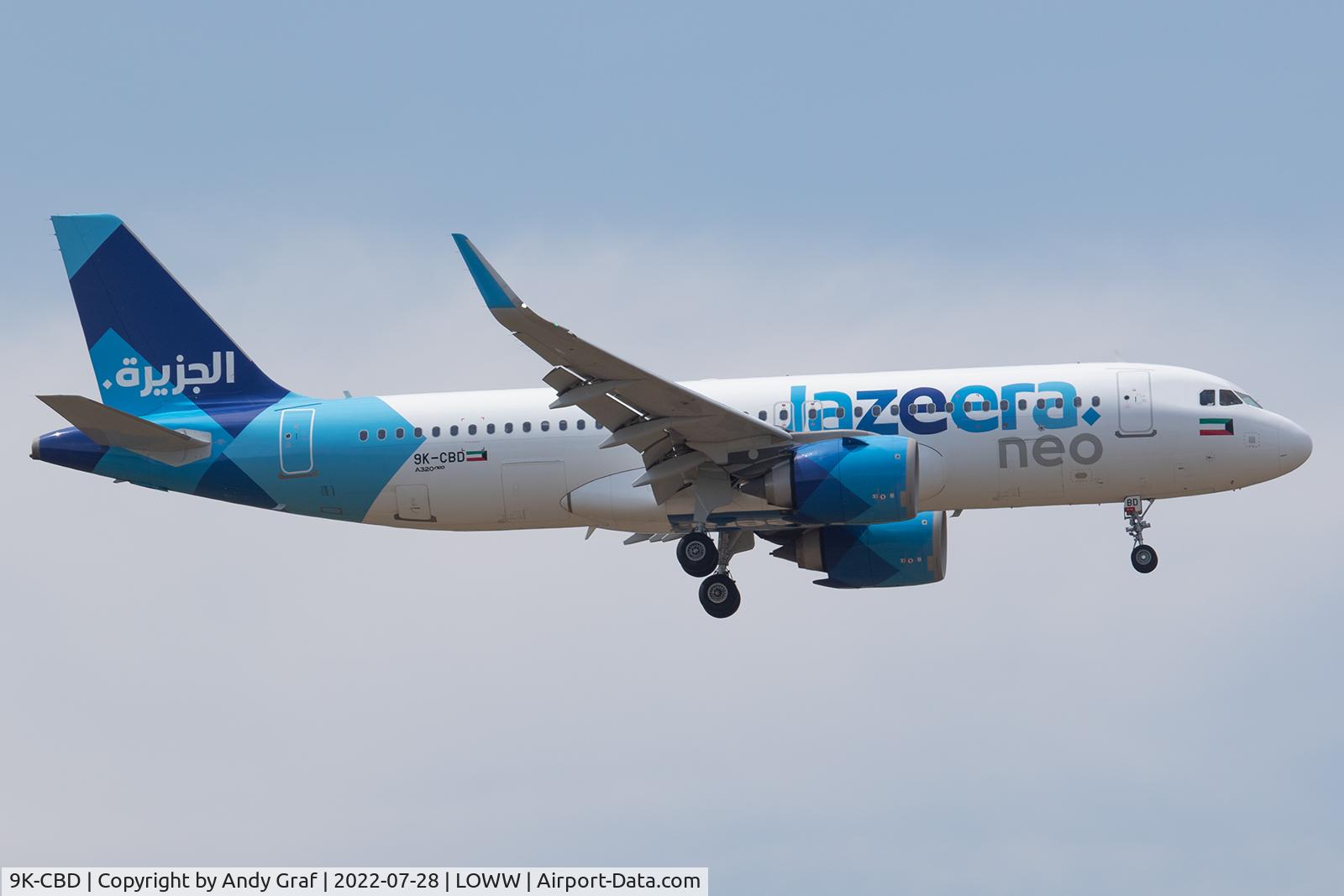 9K-CBD, 2019 Airbus A320-251N C/N 9174, Jazeera A320N