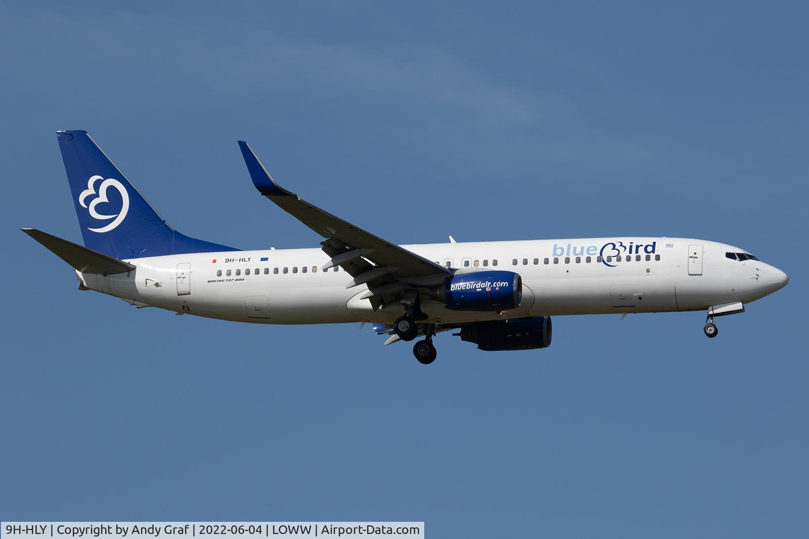 9H-HLY, 2001 Boeing 737-85F C/N 30477, Bluebird 737-800