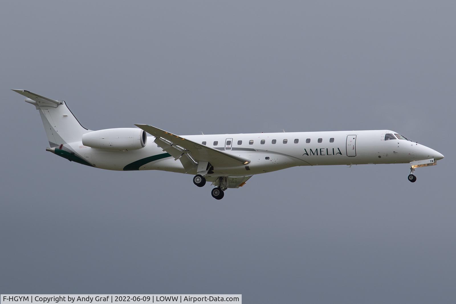 F-HGYM, 2002 Embraer ERJ-145(LR) C/N 145548, Amelia EMB145