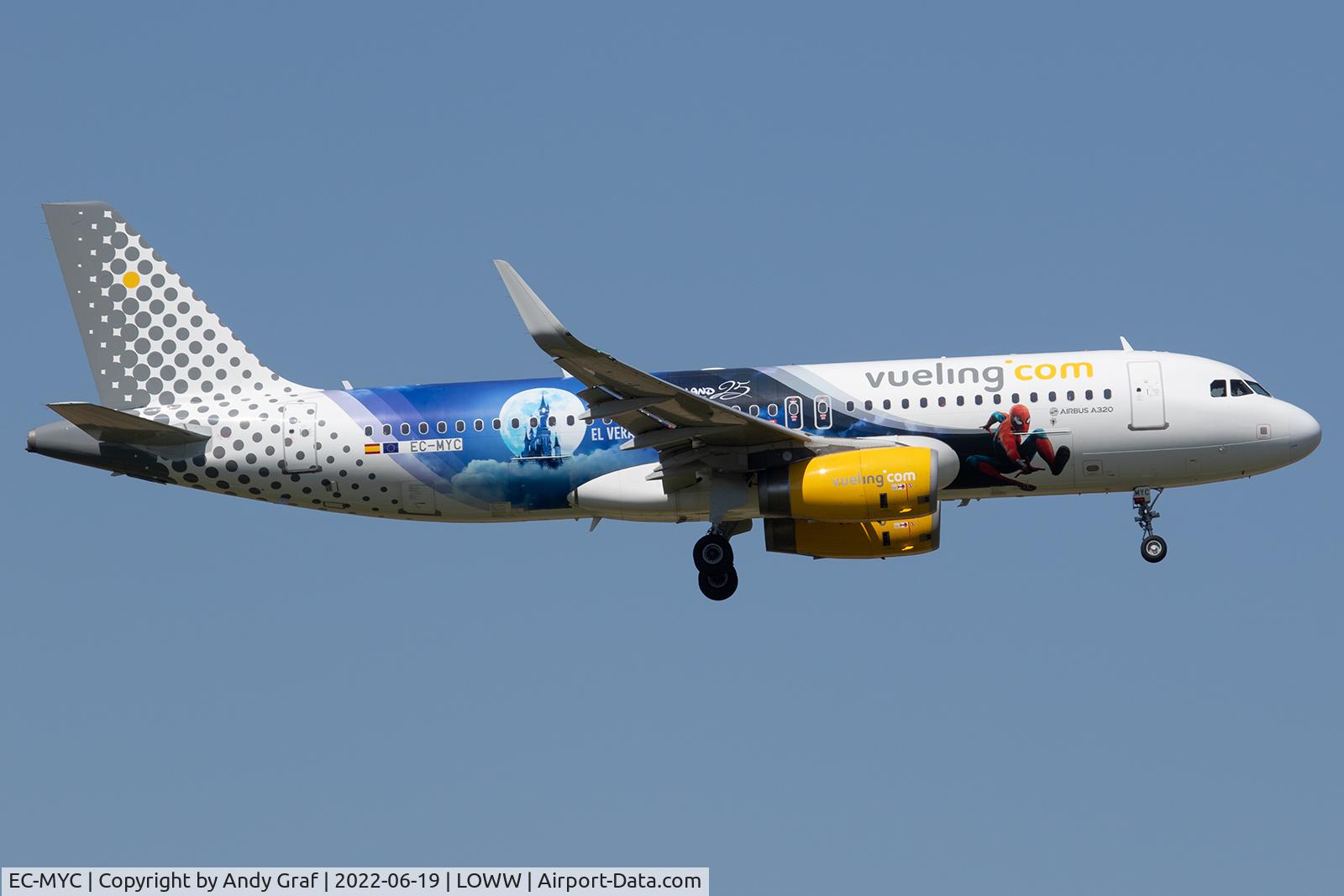 EC-MYC, 2018 Airbus A320-232 C/N 8238, Vueling A320