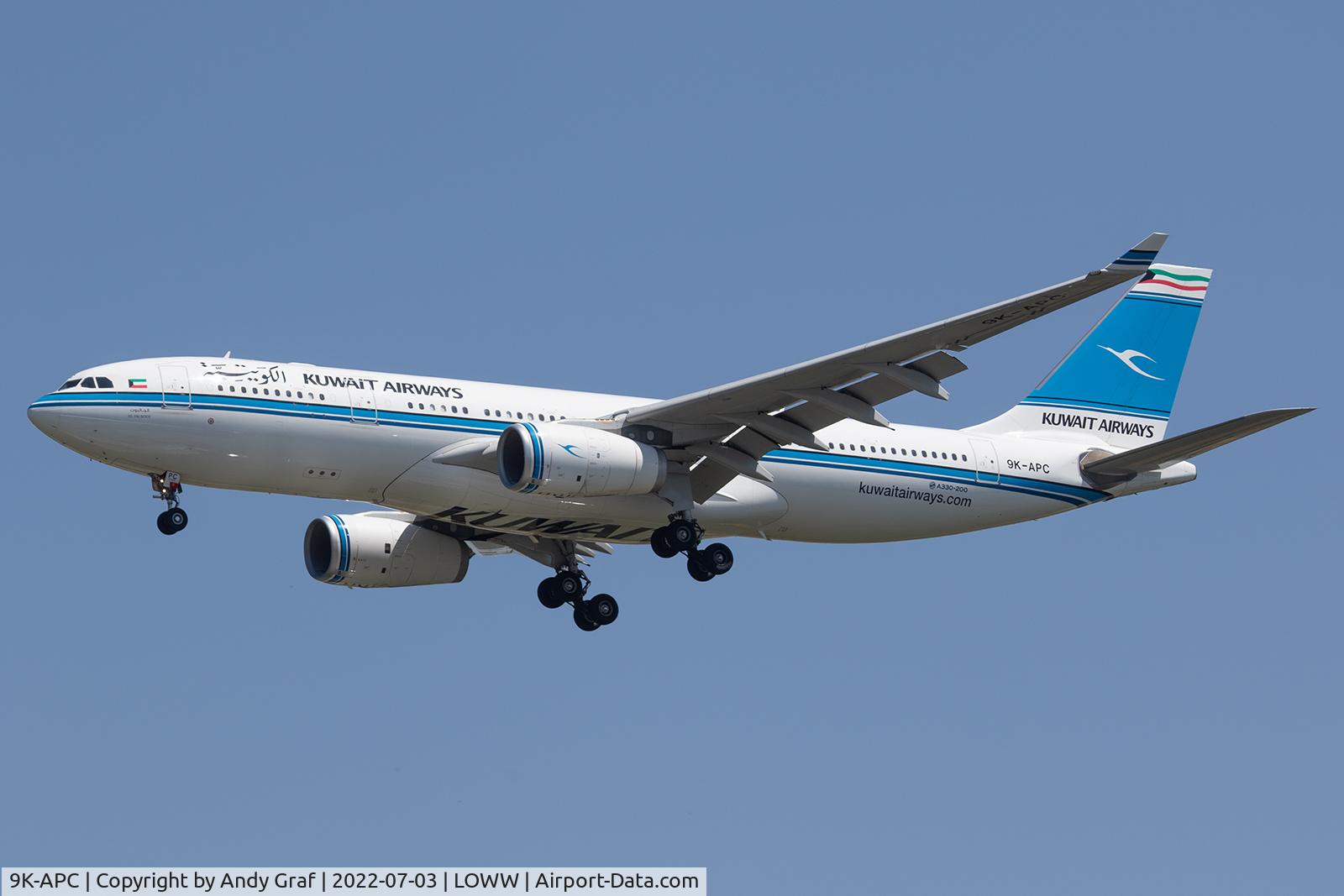 9K-APC, 2015 Airbus A330-243 C/N 1653, Kuwait Airways A330-200