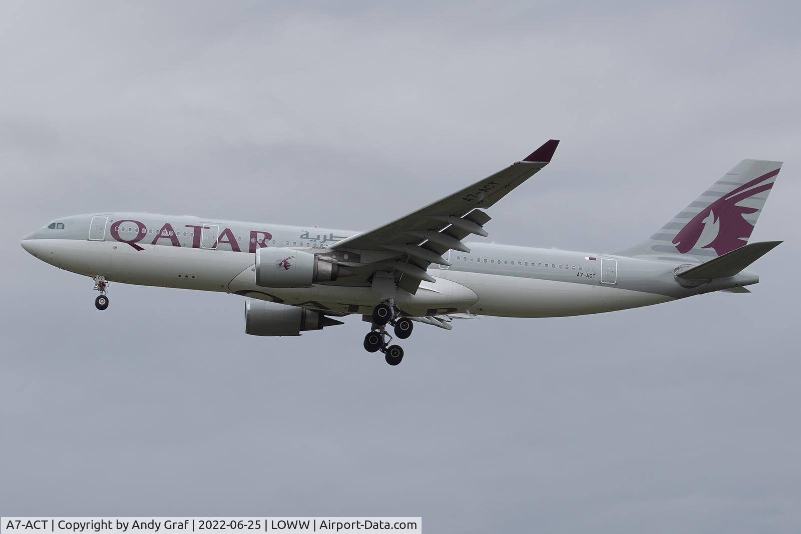 A7-ACT, 2007 Airbus A330-202 C/N 820, Qatar Airways A330-200