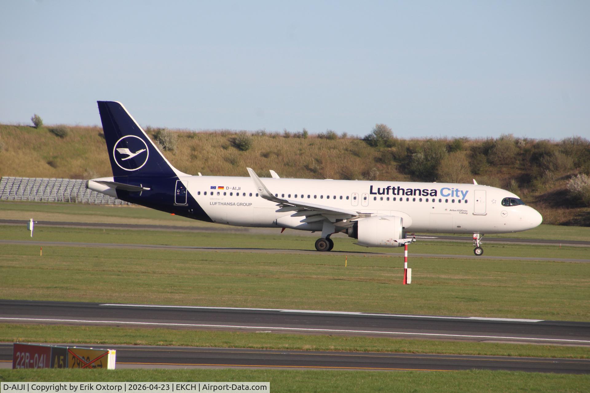 D-AIJI, 2023 Airbus A320-271N C/N 11238, D-AIJI taxi for take off rw 04R