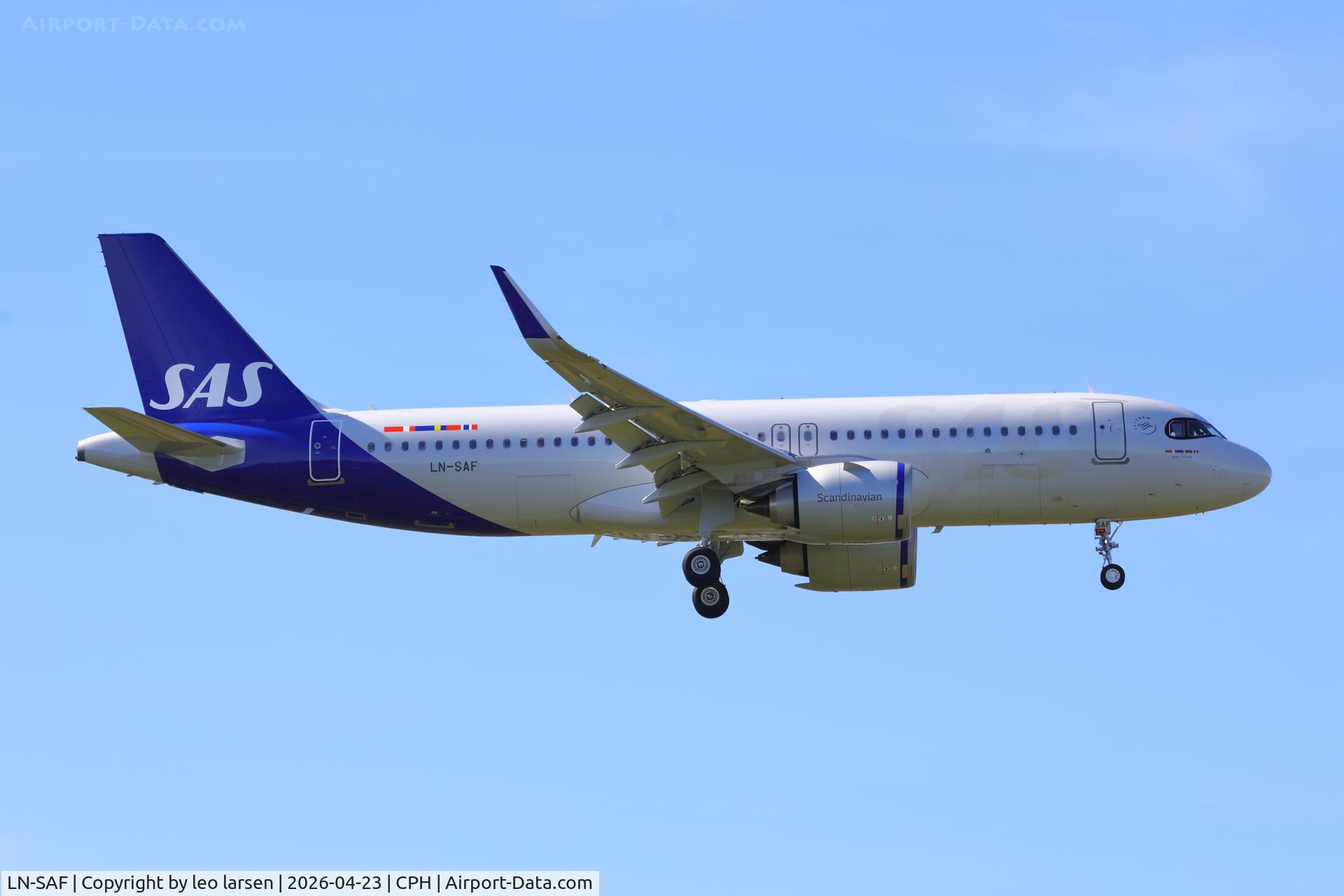 LN-SAF, 2026 Airbus A320-251N C/N 13113, Copenhagen 23.4.2026