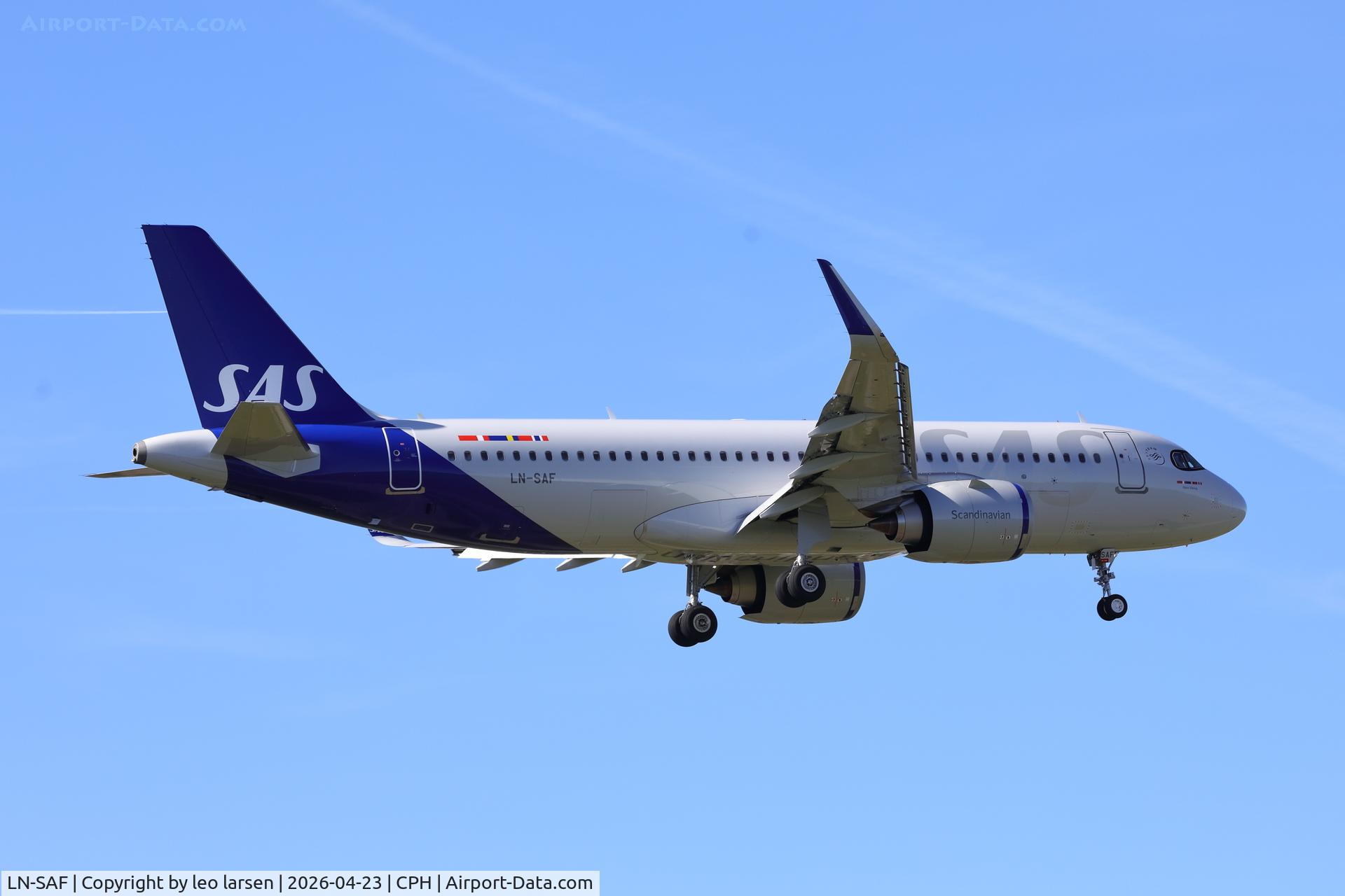LN-SAF, 2026 Airbus A320-251N C/N 13113, Copenhagen 23.4.2026