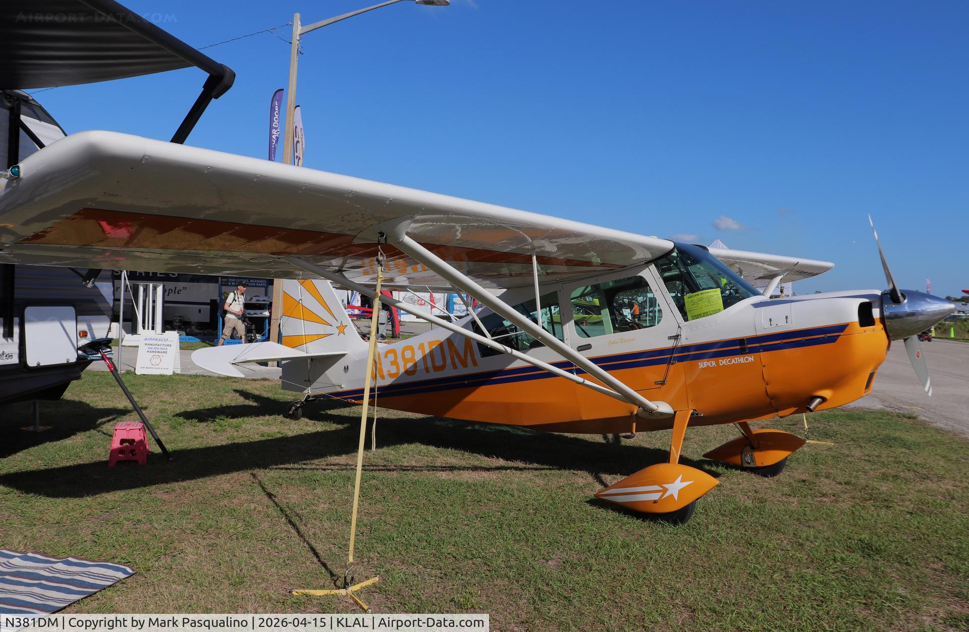 N381DM, 2000 American Champion 8KCAB Decathlon C/N 865-2000, American Champion 8KCAB