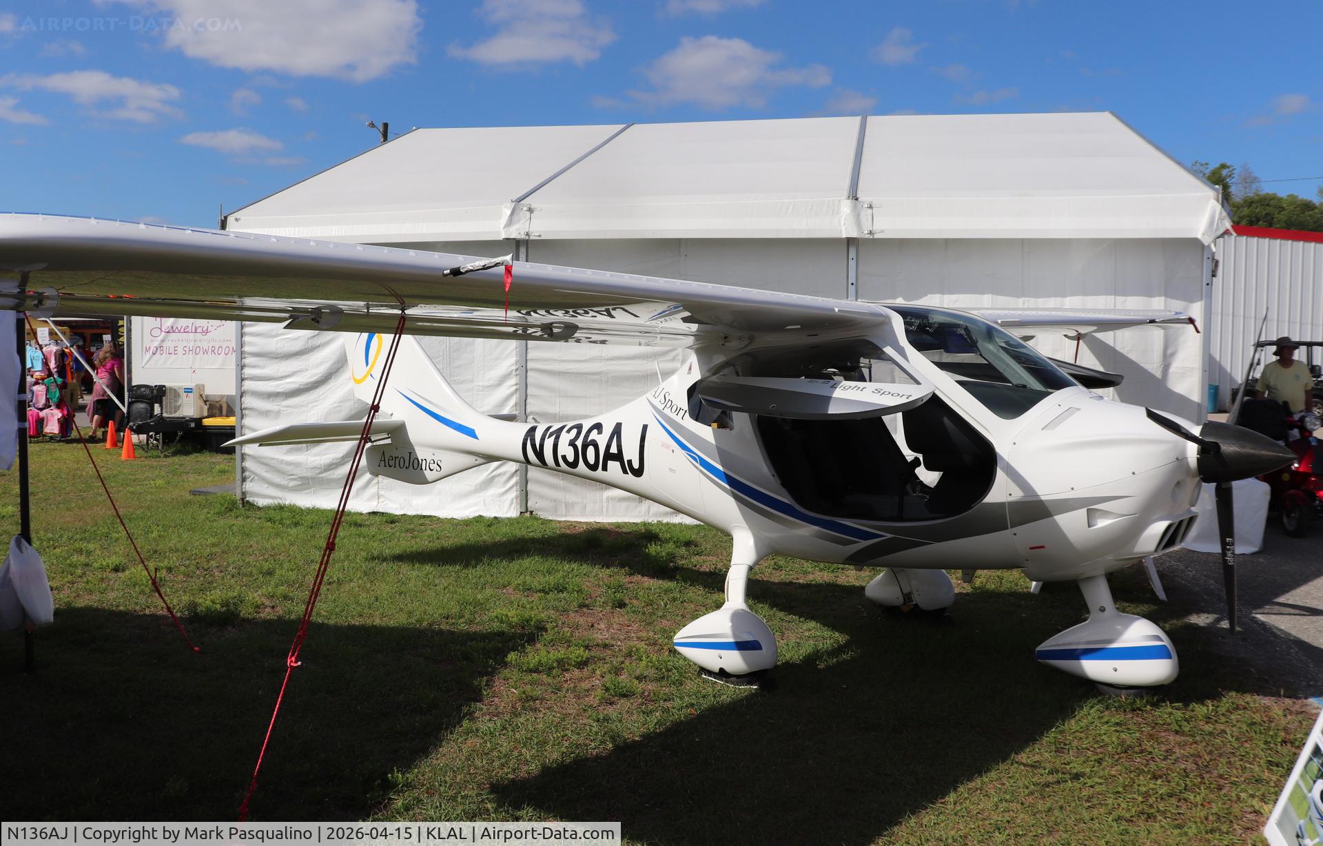 N136AJ, 2024 Aerojones Aviation AJ Sport C/N G-1014, Aerojones Aviation AJ Sport