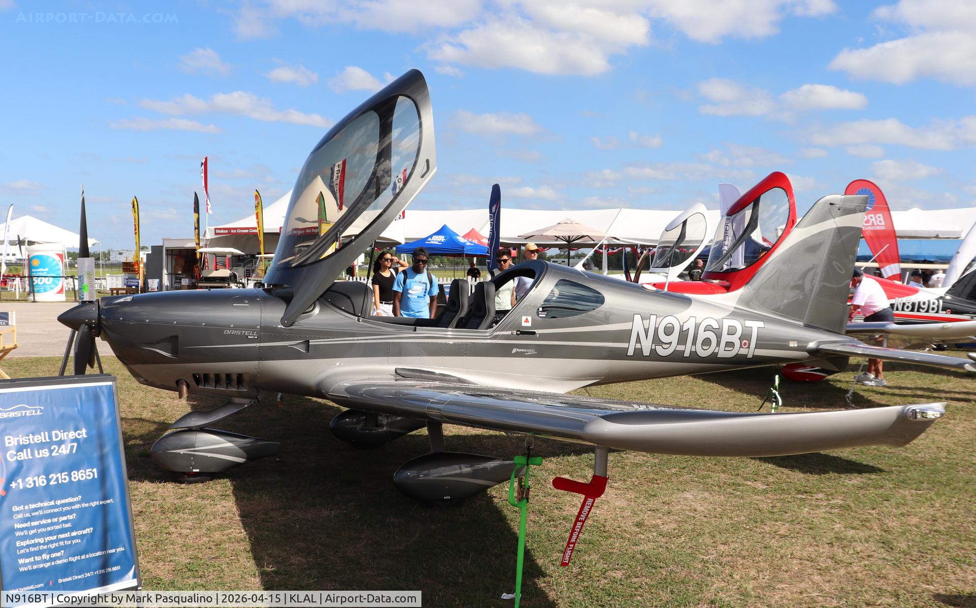 N916BT, 2026 BRM Aero Bristell B23-916M C/N 0195, Bristell B23-916M