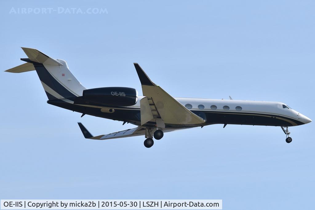OE-IIS, 1999 Gulfstream Aerospace GV C/N 572, Landing