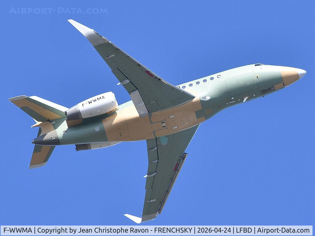 F-WWMA, 2025 DASSAULT AVIATION F2TH C/N 160, Bordeaux (BOD)	Bordeaux (BOD)	(MEDOC06)