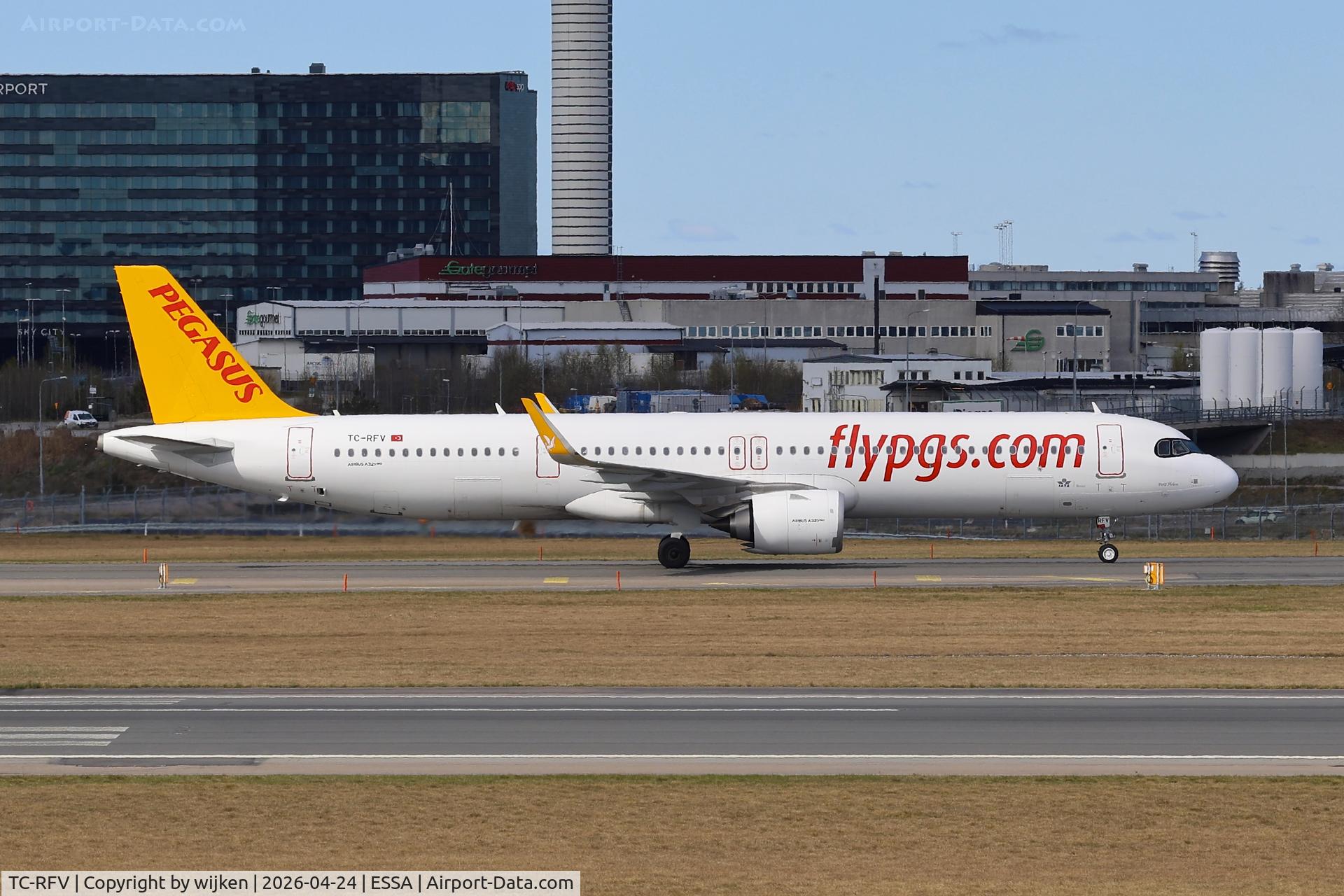 TC-RFV, 2026 Airbus A321-251 NX C/N 13030, Twy W